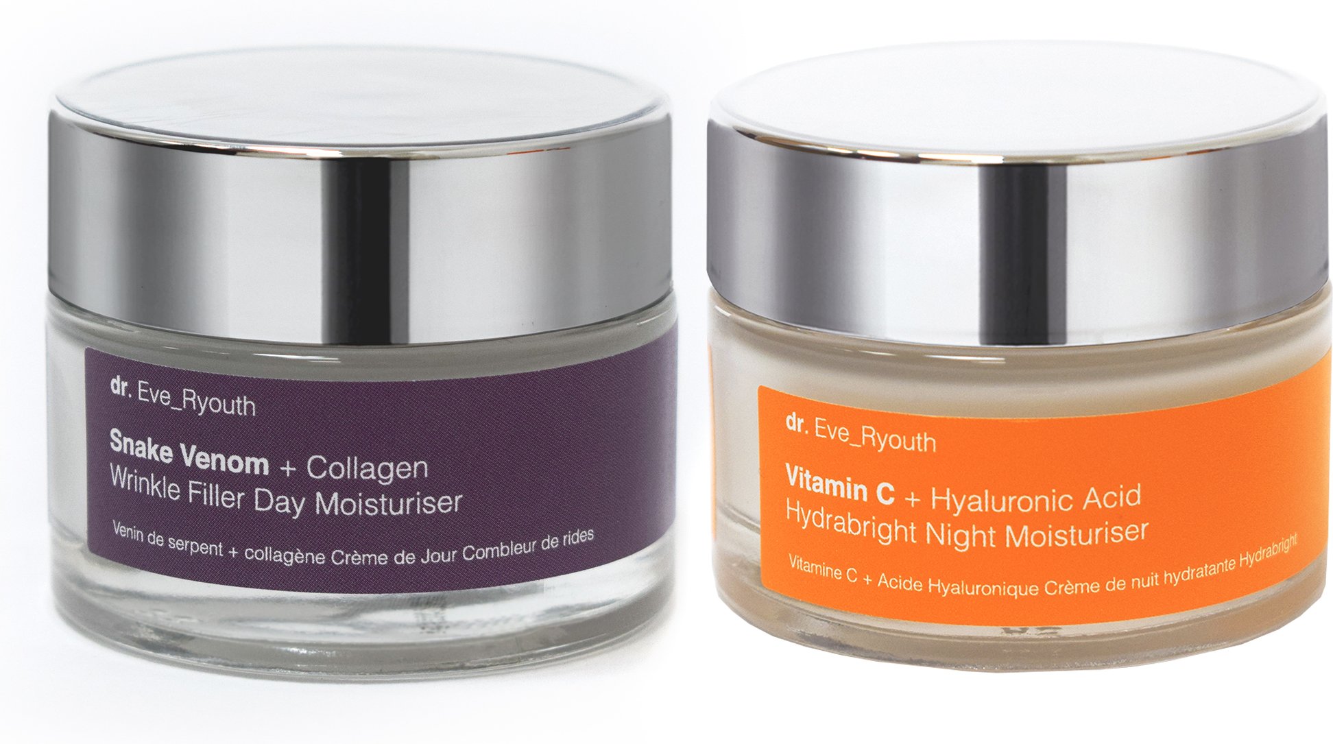 Thumbnail - Schlangengift + Kollagen Faltenf¸ller Tagesfeuchtigkeitspflege 50ml + Vitamin C + Hyalurons‰ure¬ Hydrabright¬ Nachtfeuch...