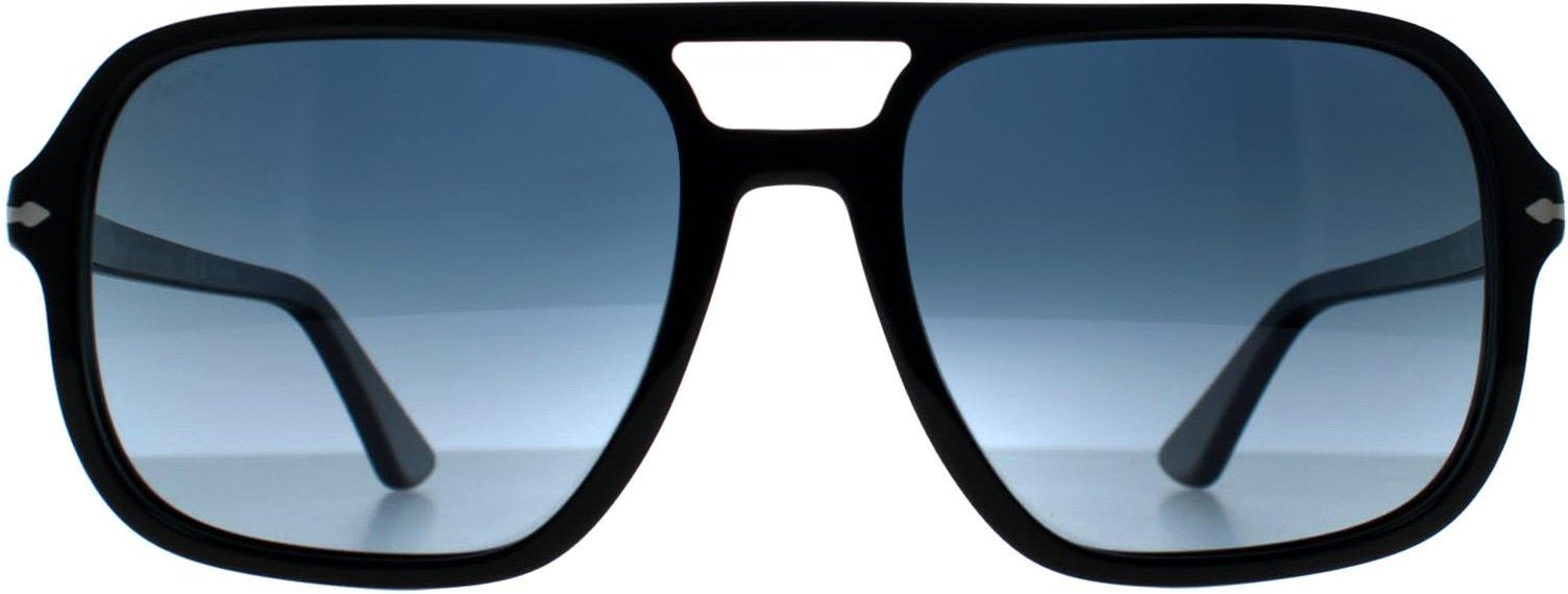 Persol PO3328S 95/S3 Sonnenbrille in Schwarz-Blau-Verlauf