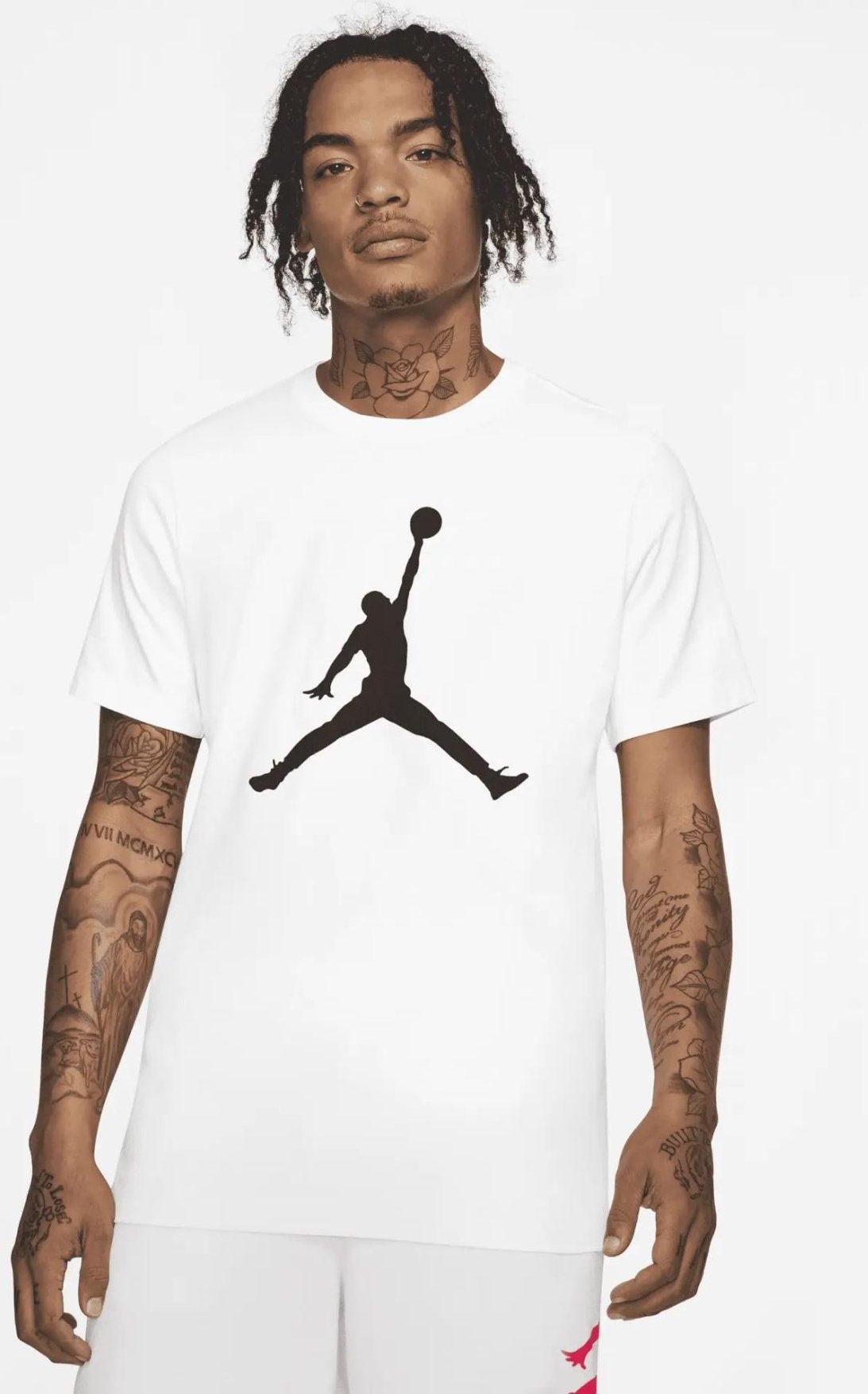 Thumbnail - NIKE Herren M J Jumpman SS Crew T Shirt in weiß