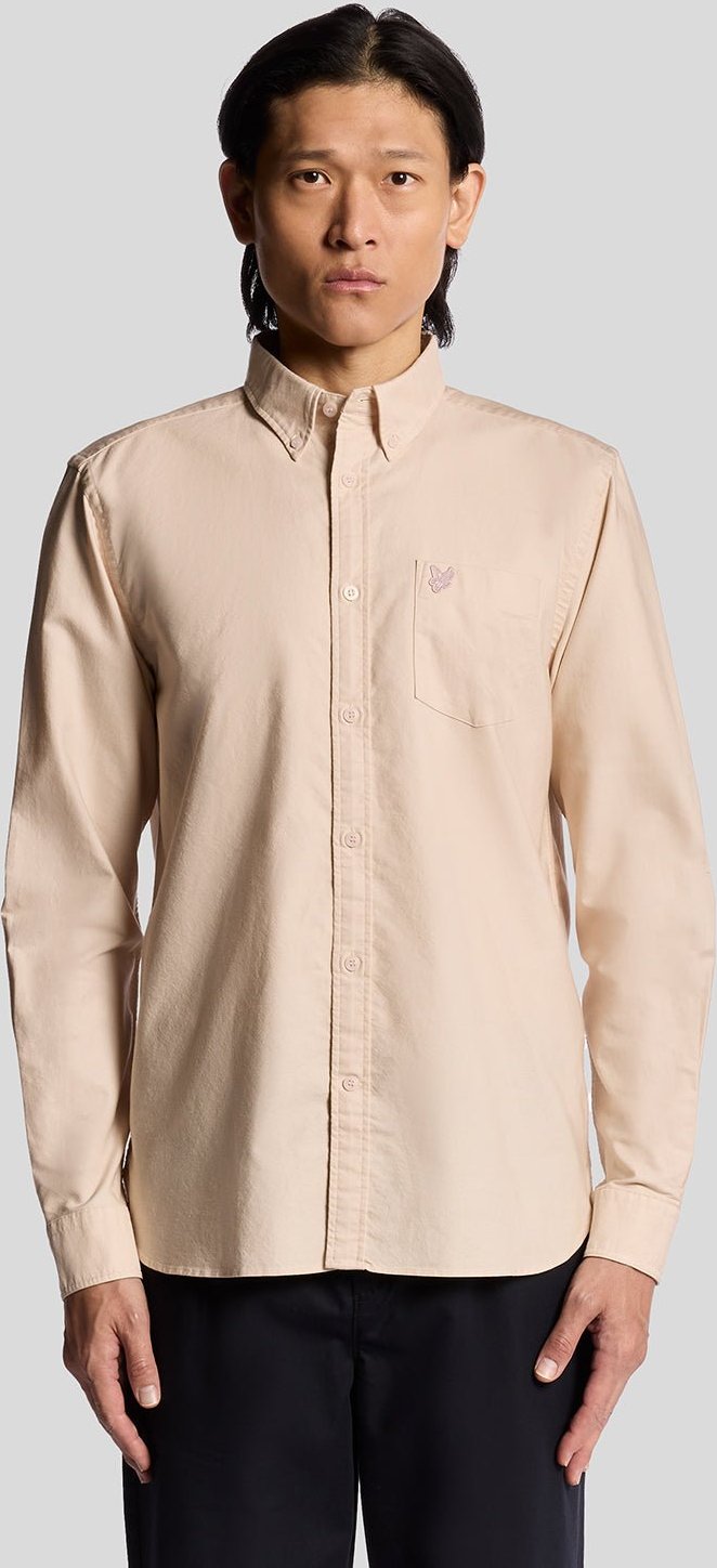 Lyle & Scott Tonal Button-Down-Oxford-Hemd – Rosa