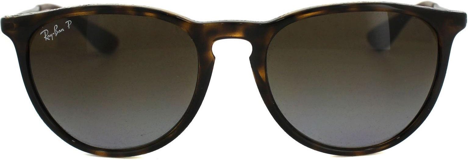 Ray-Ban Sonnenbrille Erika 4171 710/T5 Tortoise & Gunmetal Braun Gradient Polarisiert