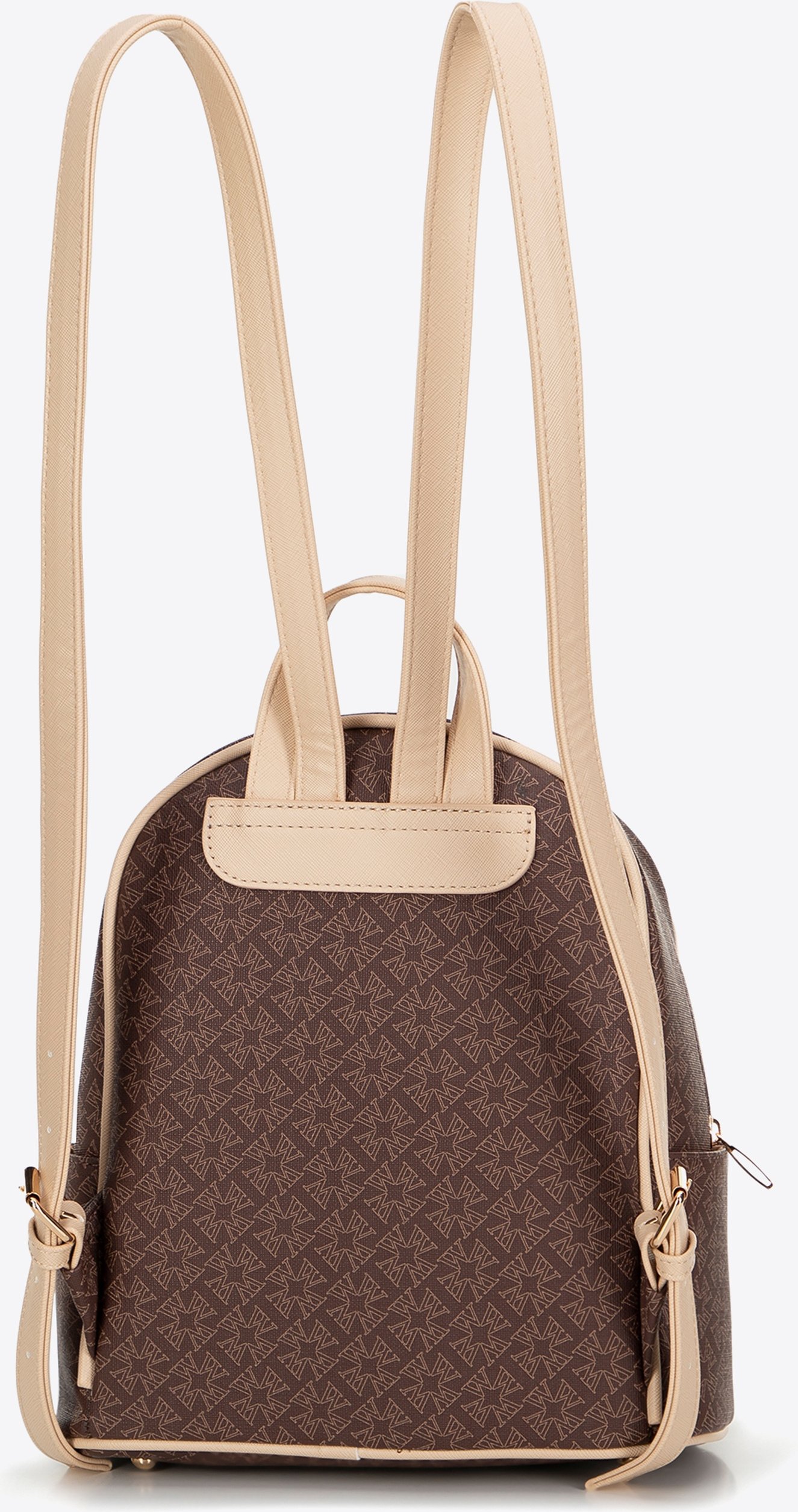 Wittchen Damenrucksack aus Kunstleder mit Quaste, braun