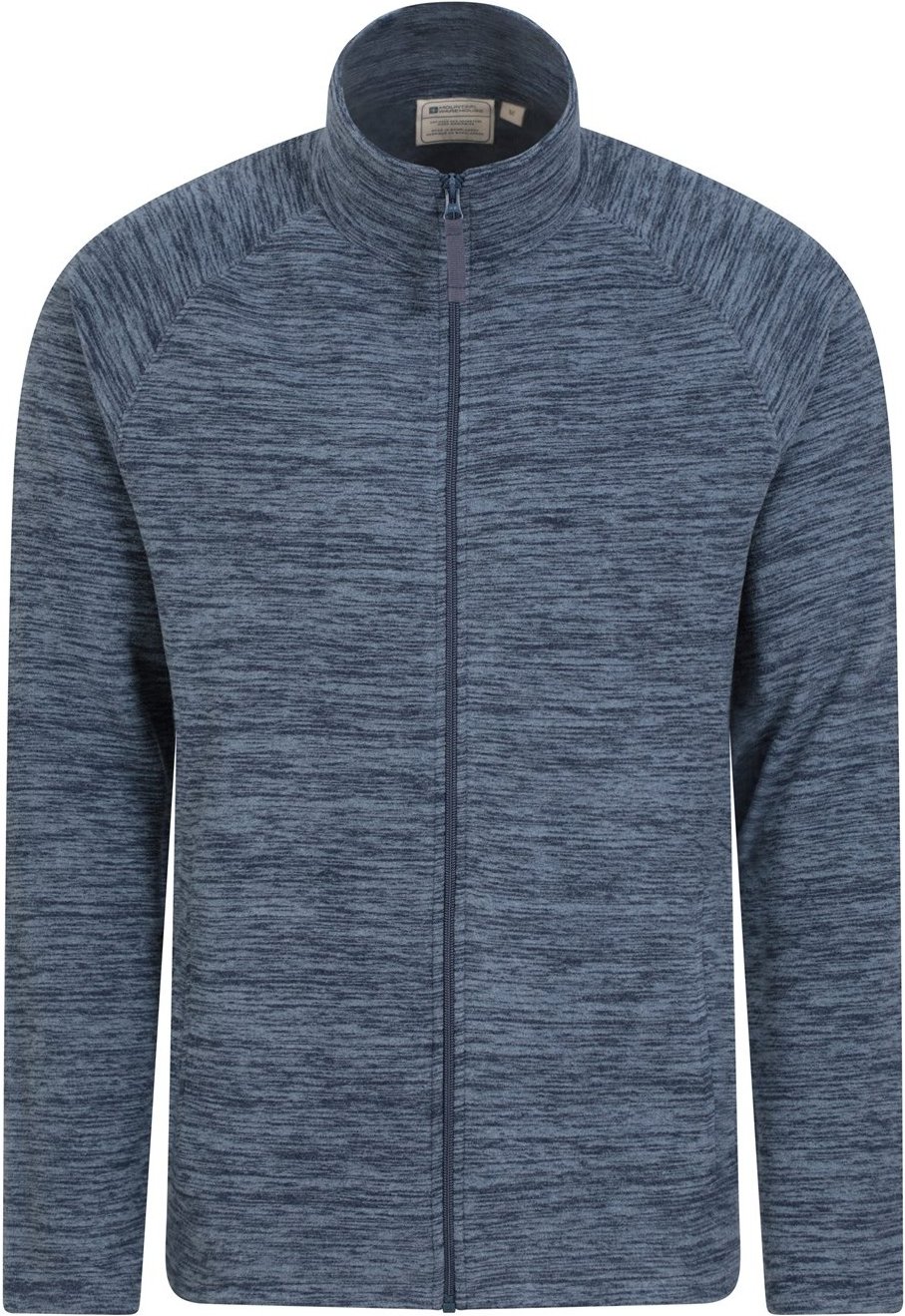 Mountain Warehouse Herren Snowdon II Full Zip Fleece Jacke (blau)