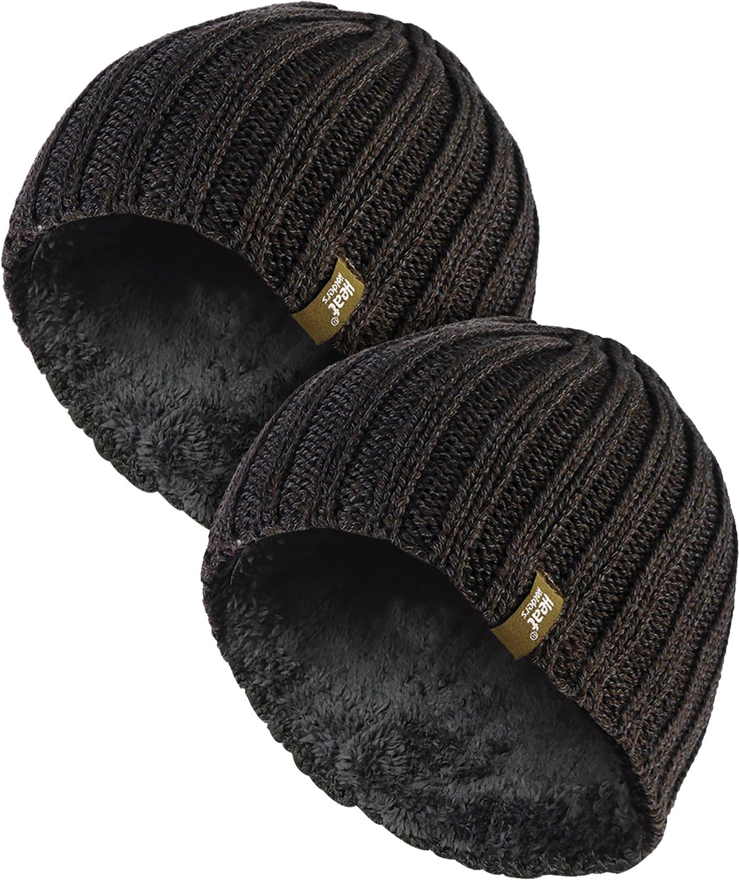 Männer Chunky Weicher Winter Rib Hat - 2er Pack
