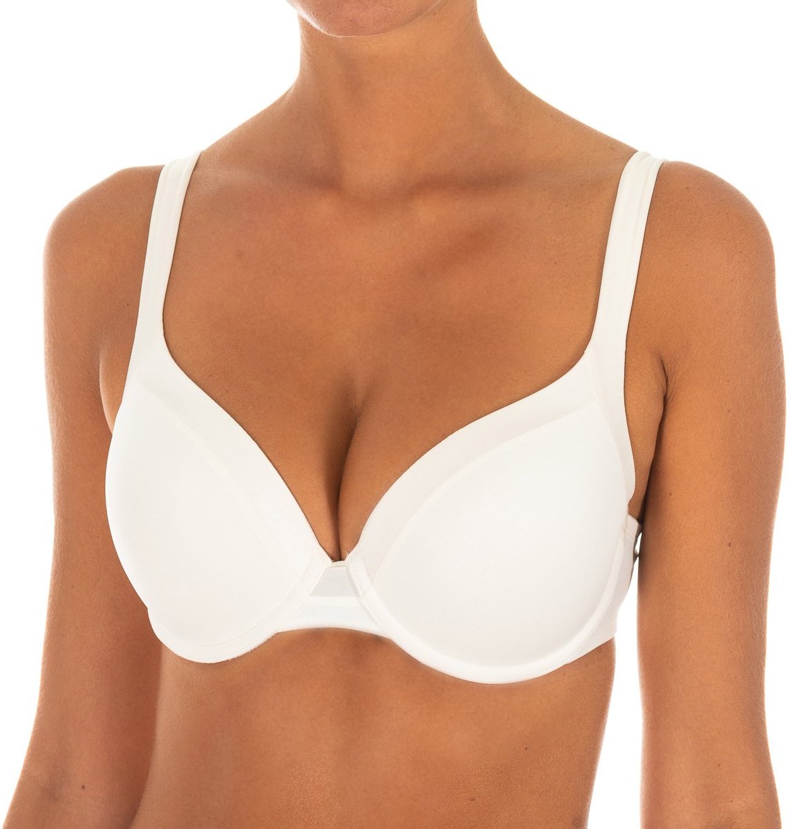 D0CS8 Damen Bügel-BH mit elastischen Seiten