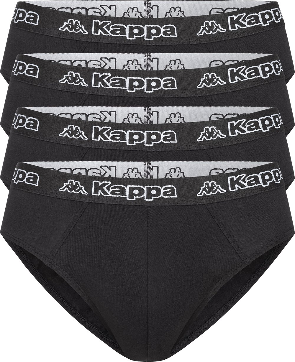 Kappa 4er Set Slip in Schwarz