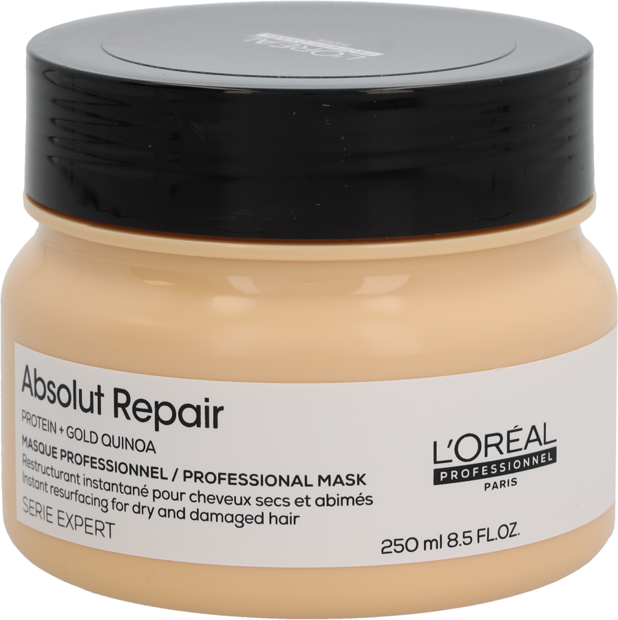 L'Oreal Serie Expert Absolut Repair Gold Quinoa Mask.