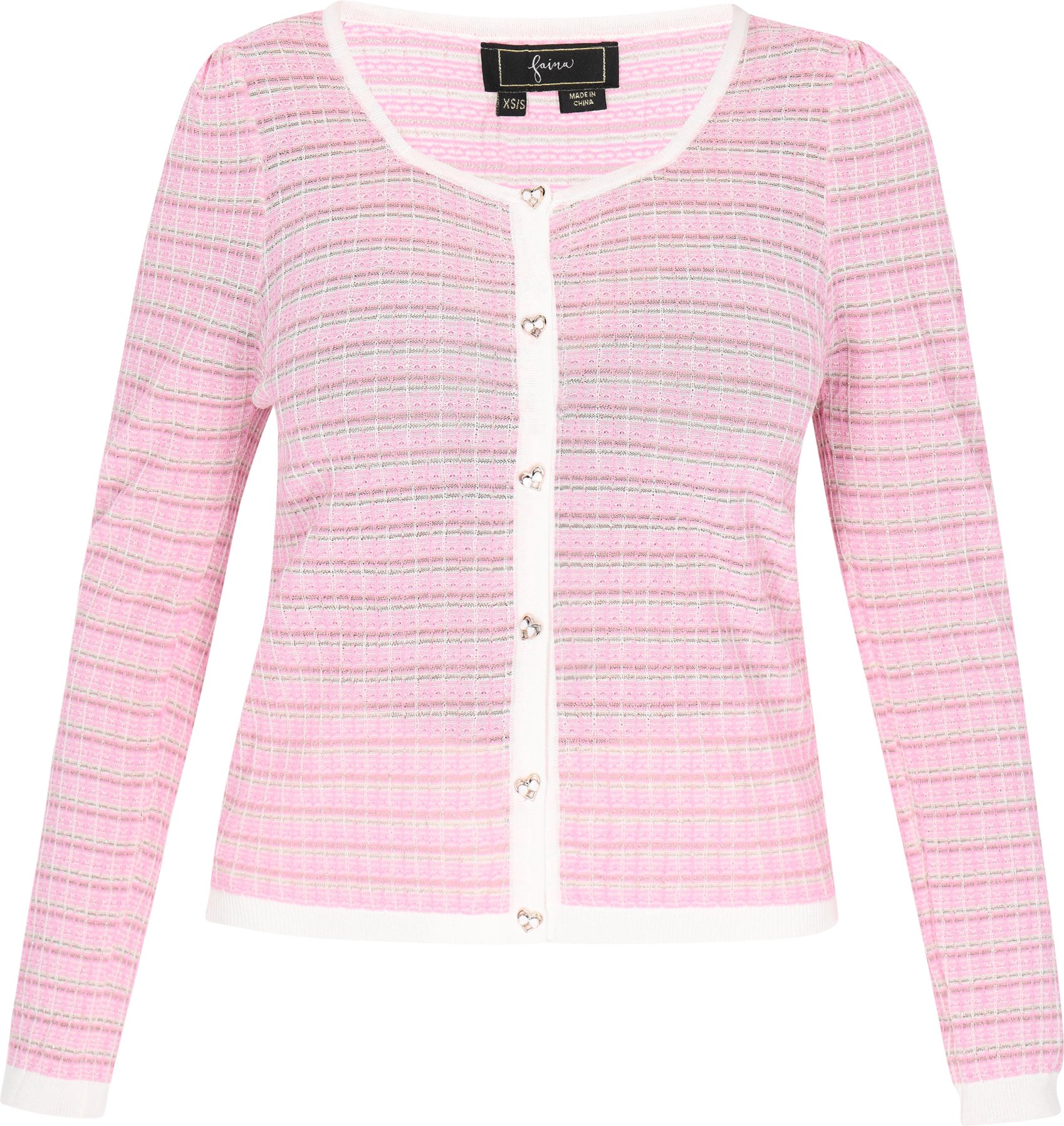 Faina Strickjacke Frauen Rose