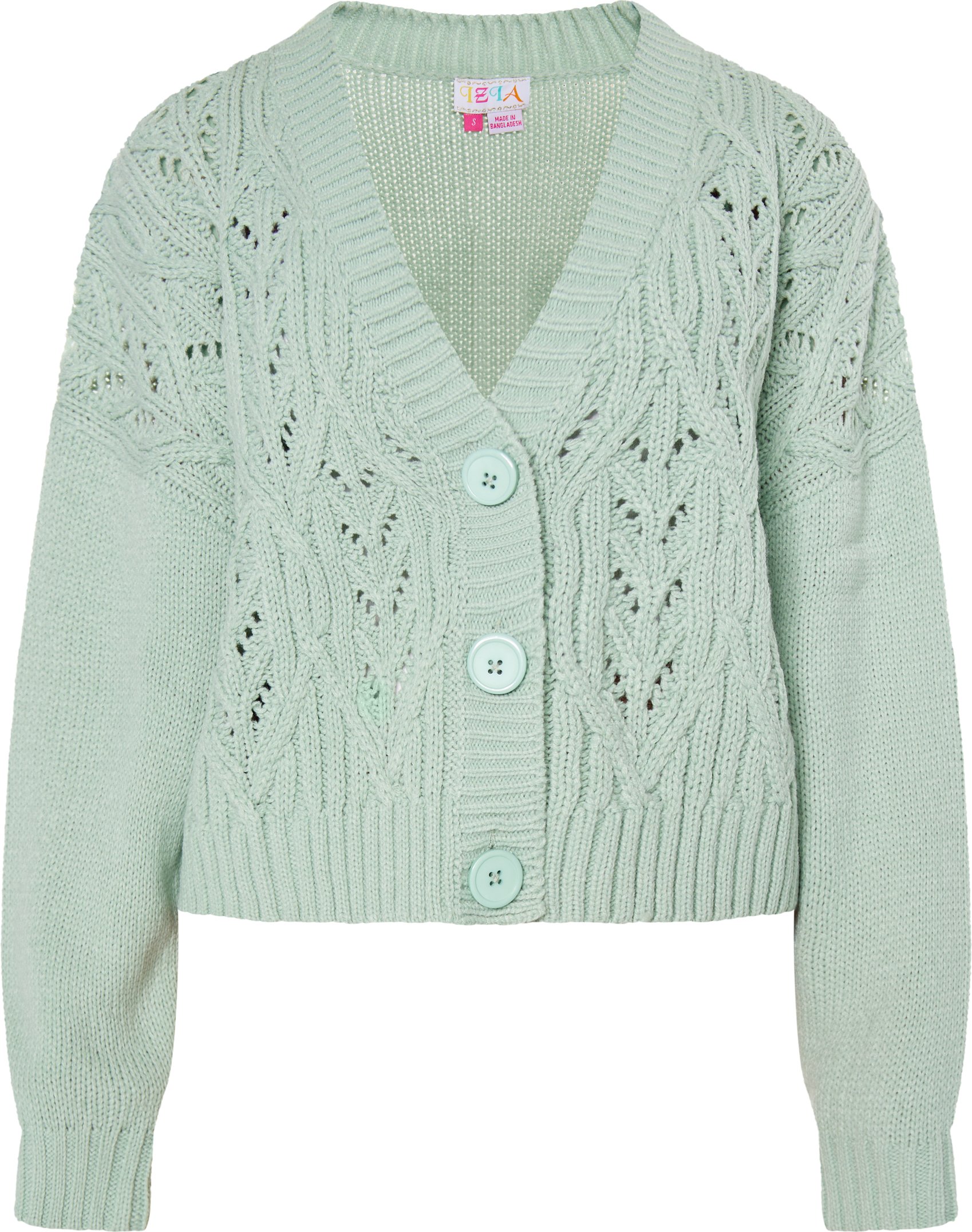 IZIA Strickcardigan Damen Minze