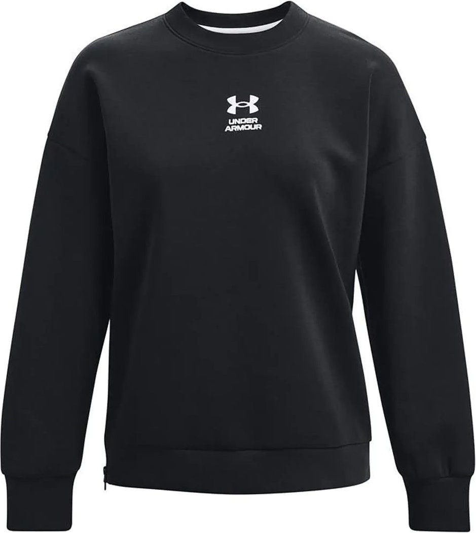 Under Armour Summit Strick Damen schwarzer übergroßer Pullover