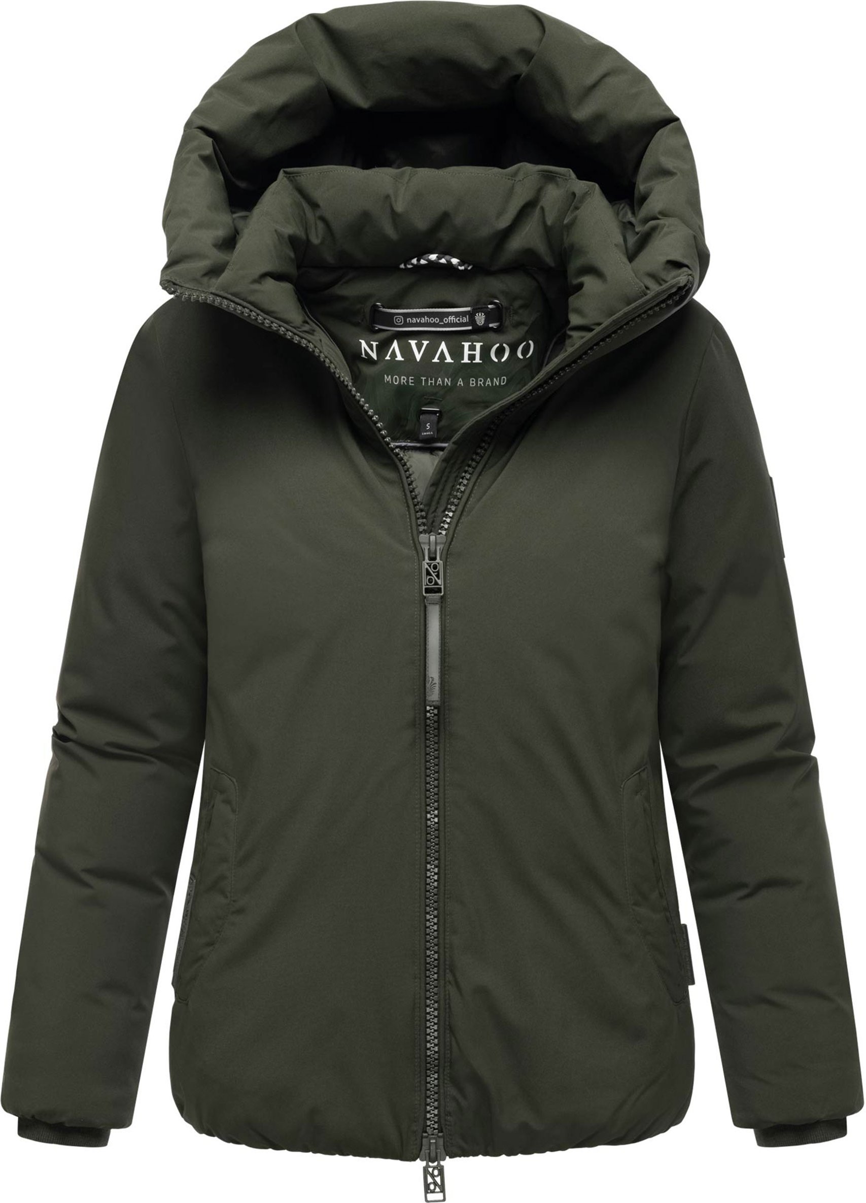 Navahoo Blütenlicht Damen Winterjacke – schlicht, warm & funktional