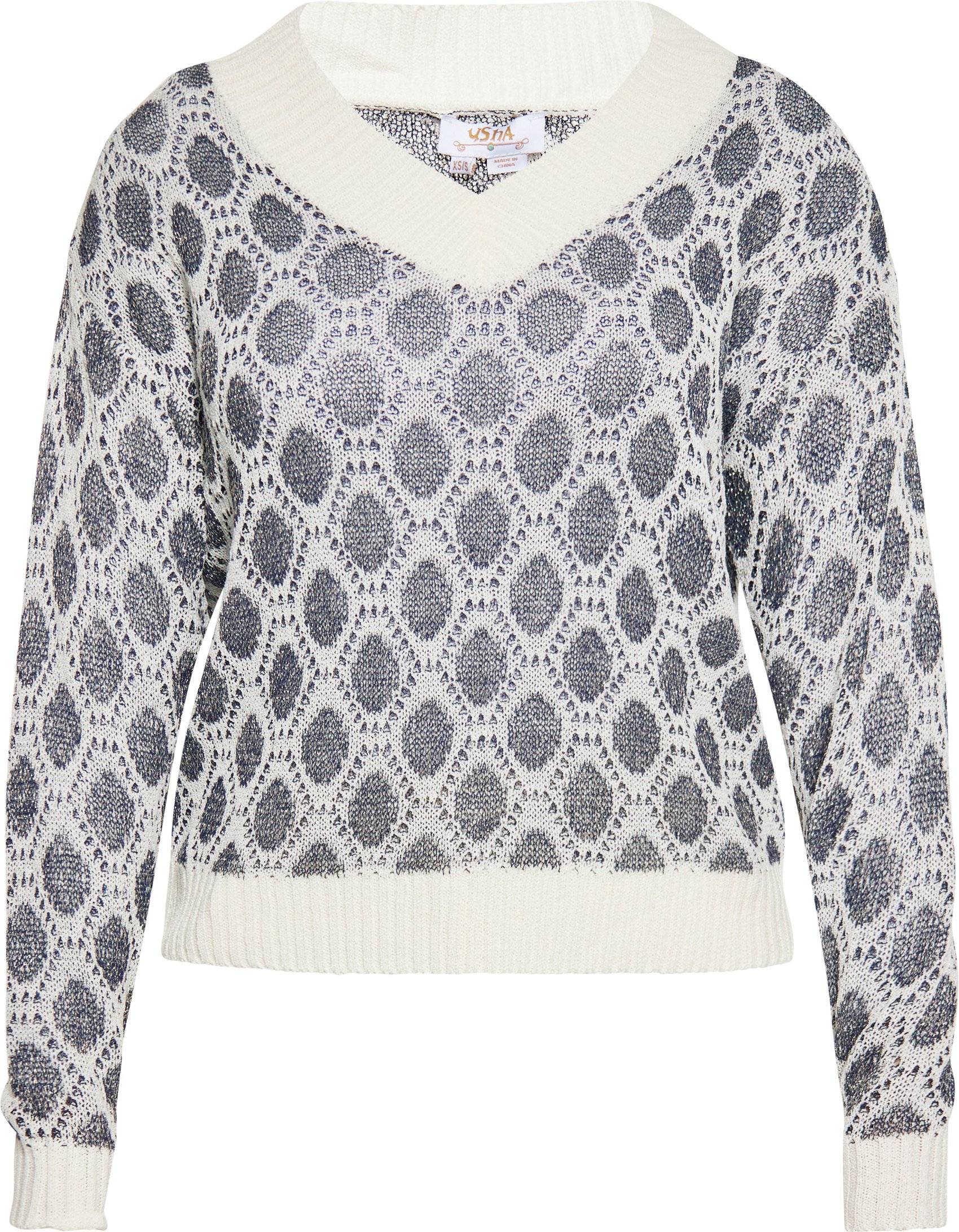 usha Zur Seite fahren Damen weiss + marine