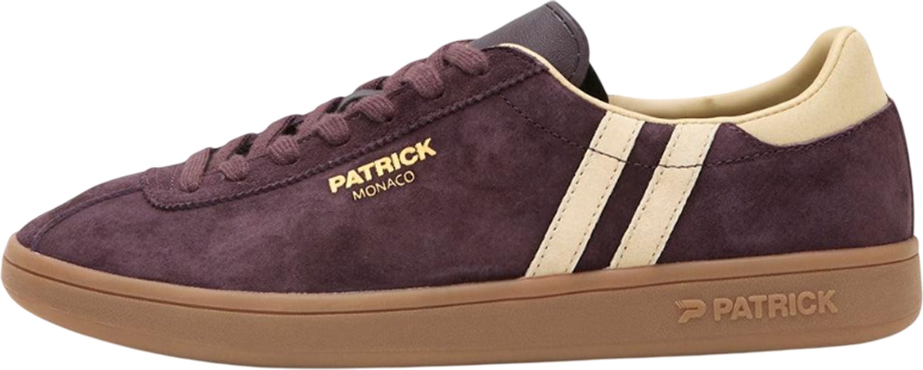 Patrick - "Monaco" Sneaker für Herren, Wildleder, Cupsohle (Dunkelbraun/Beige)