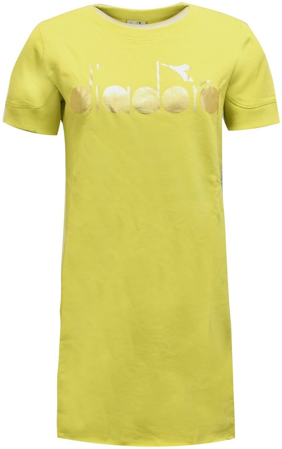 Diadora Sportswear Womens Yellow Kleid