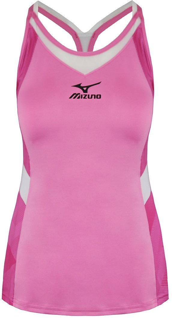 Mizuno DryLite Damen Tanktop in Rosa/Weiß