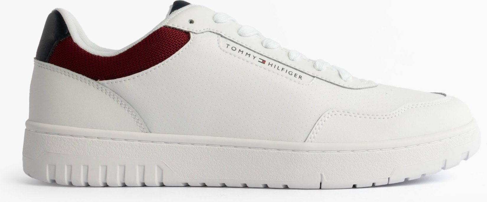 Thumbnail - Tommy Hilfiger Th Basket Core Lth Herren Court Sneakers Rwb