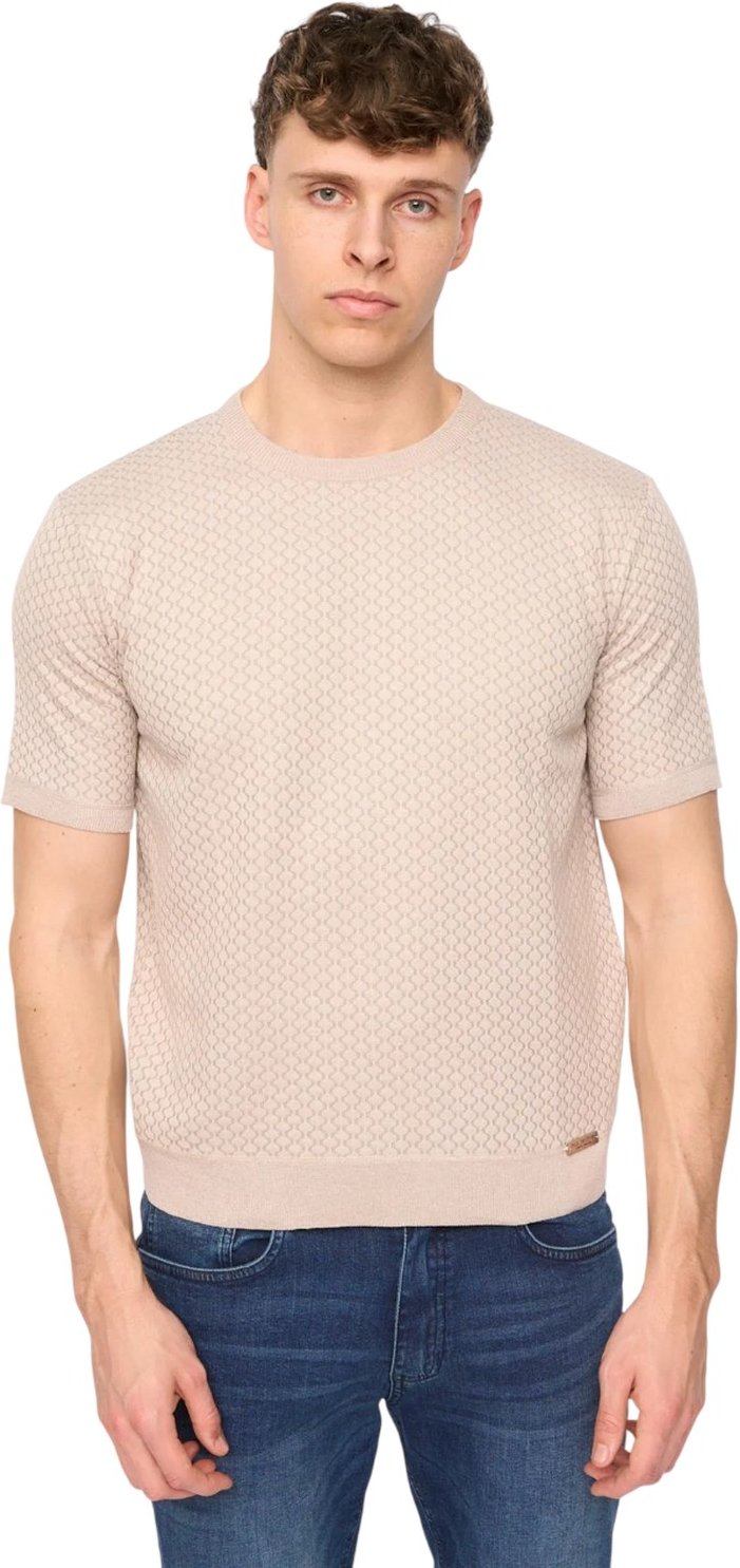 Duck and Cover - "Mataso" T-Shirt für Herren, Jerseyware (Steinfarben)