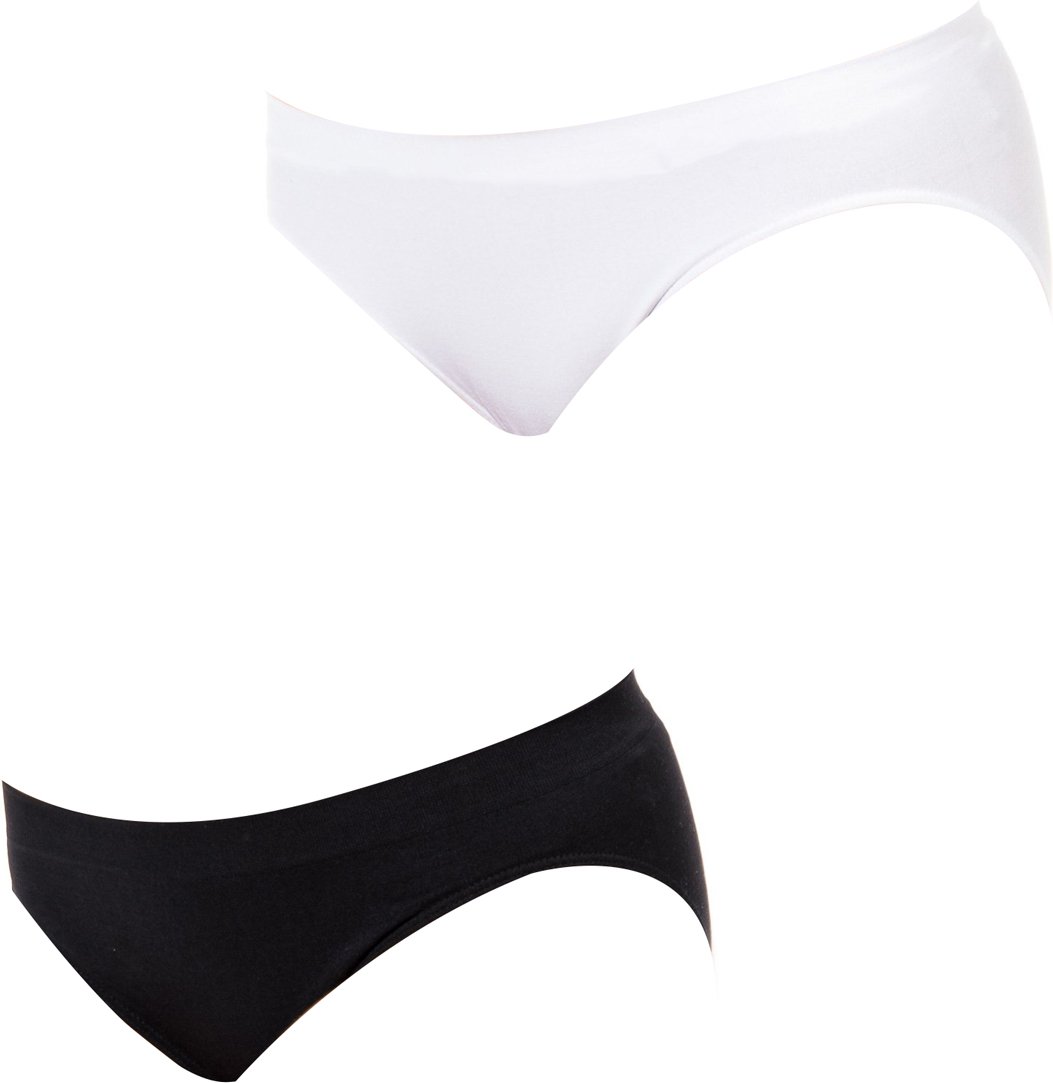 Pack-2 Höschen Body Mouv niedrige Taille D05DW Frau