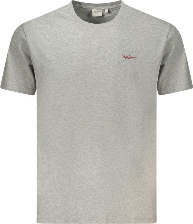 Pepe Jeans Grigio Baumwoll-Herren-T-Shirt