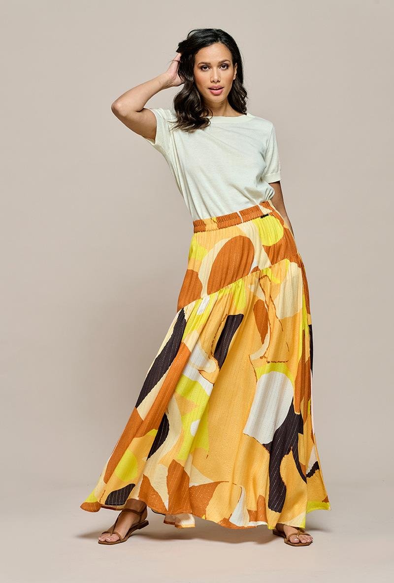 Rock mit Dazzy-Print Multi