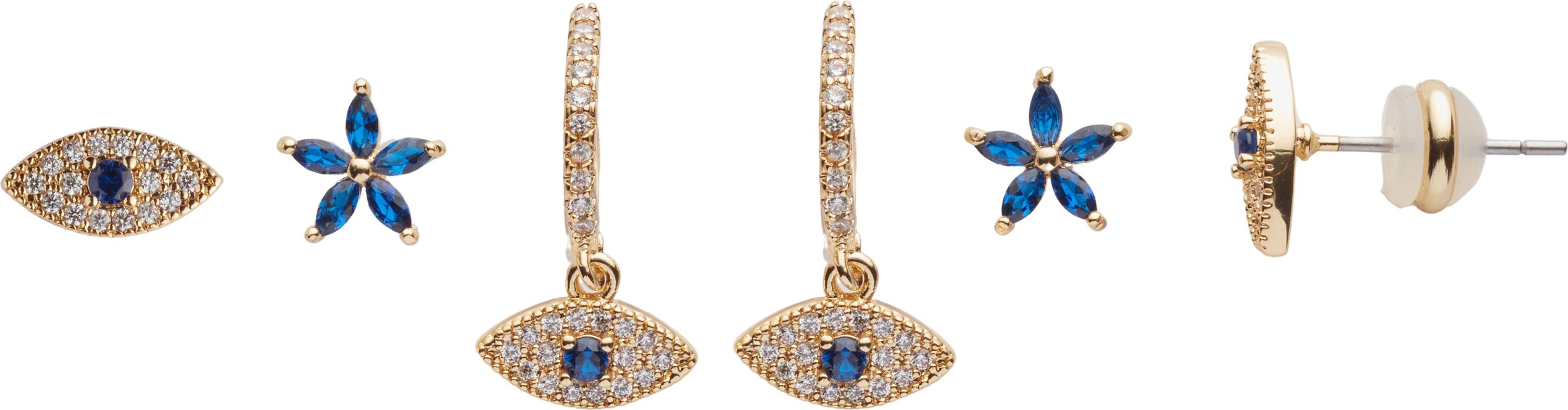 US Polo Assn Jewellery Naomi Gelbgold-Ohrringe