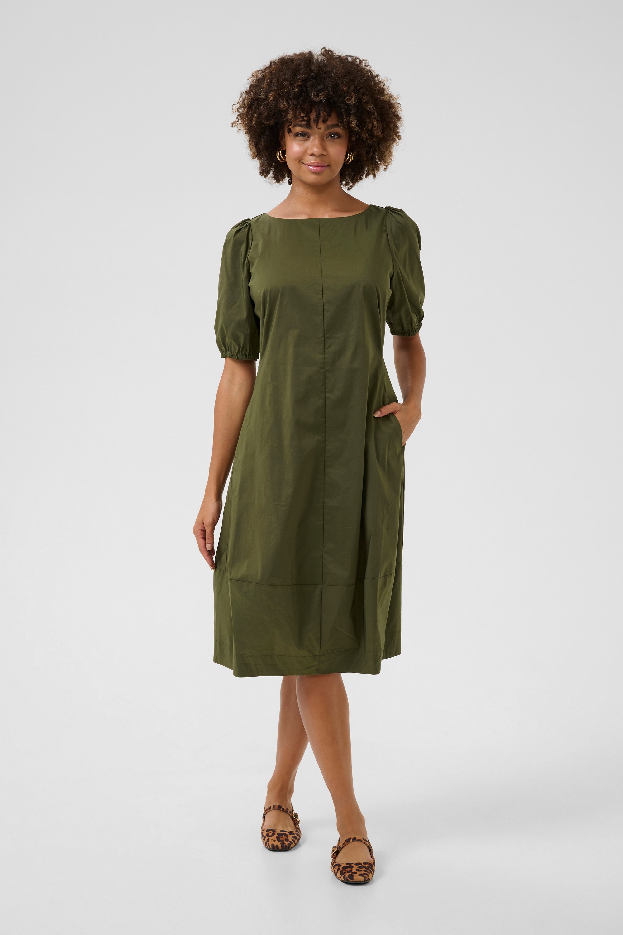 Kleid Casual fit Burnt Olive