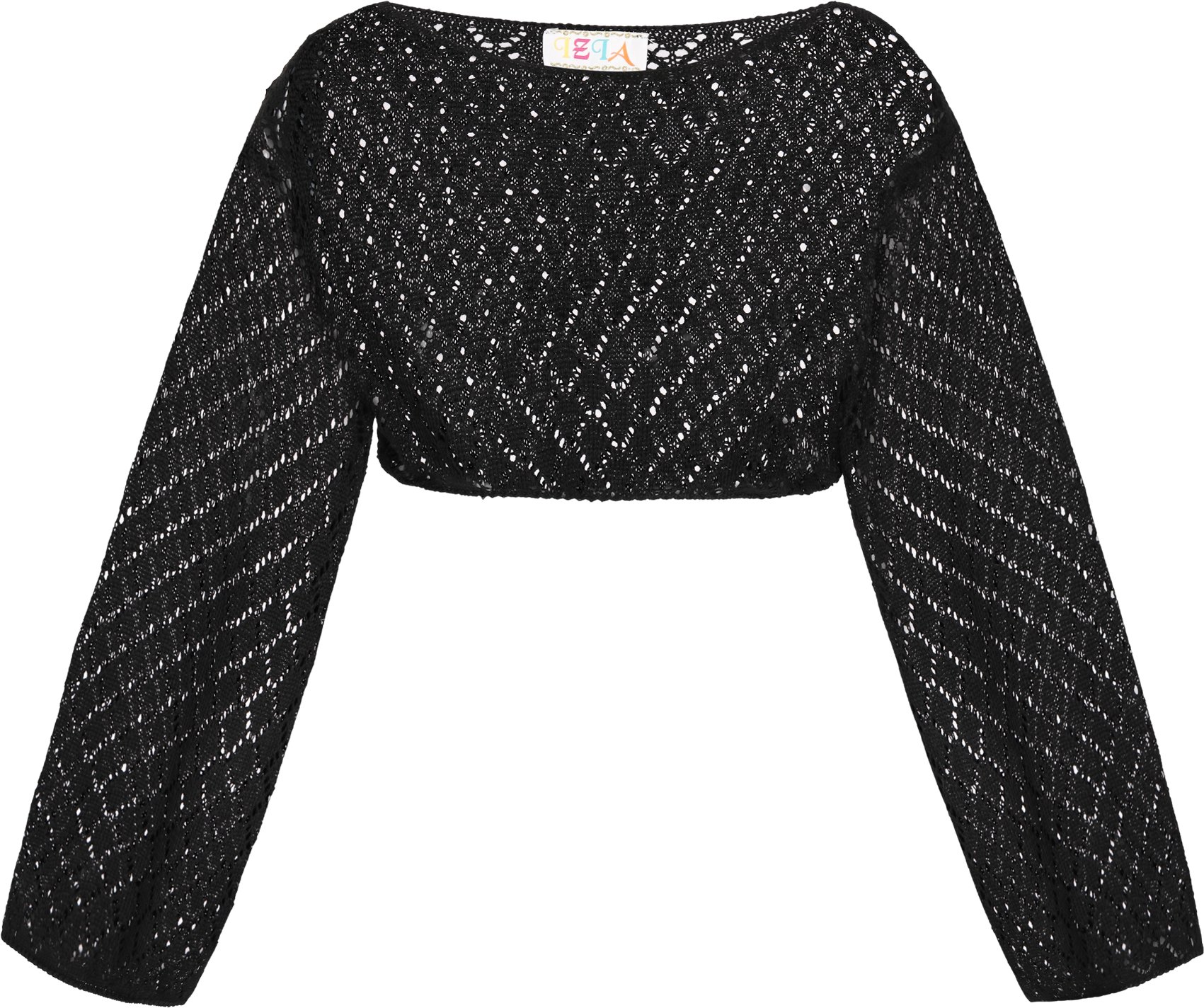 IZIA Pullover Frauen Schwarz