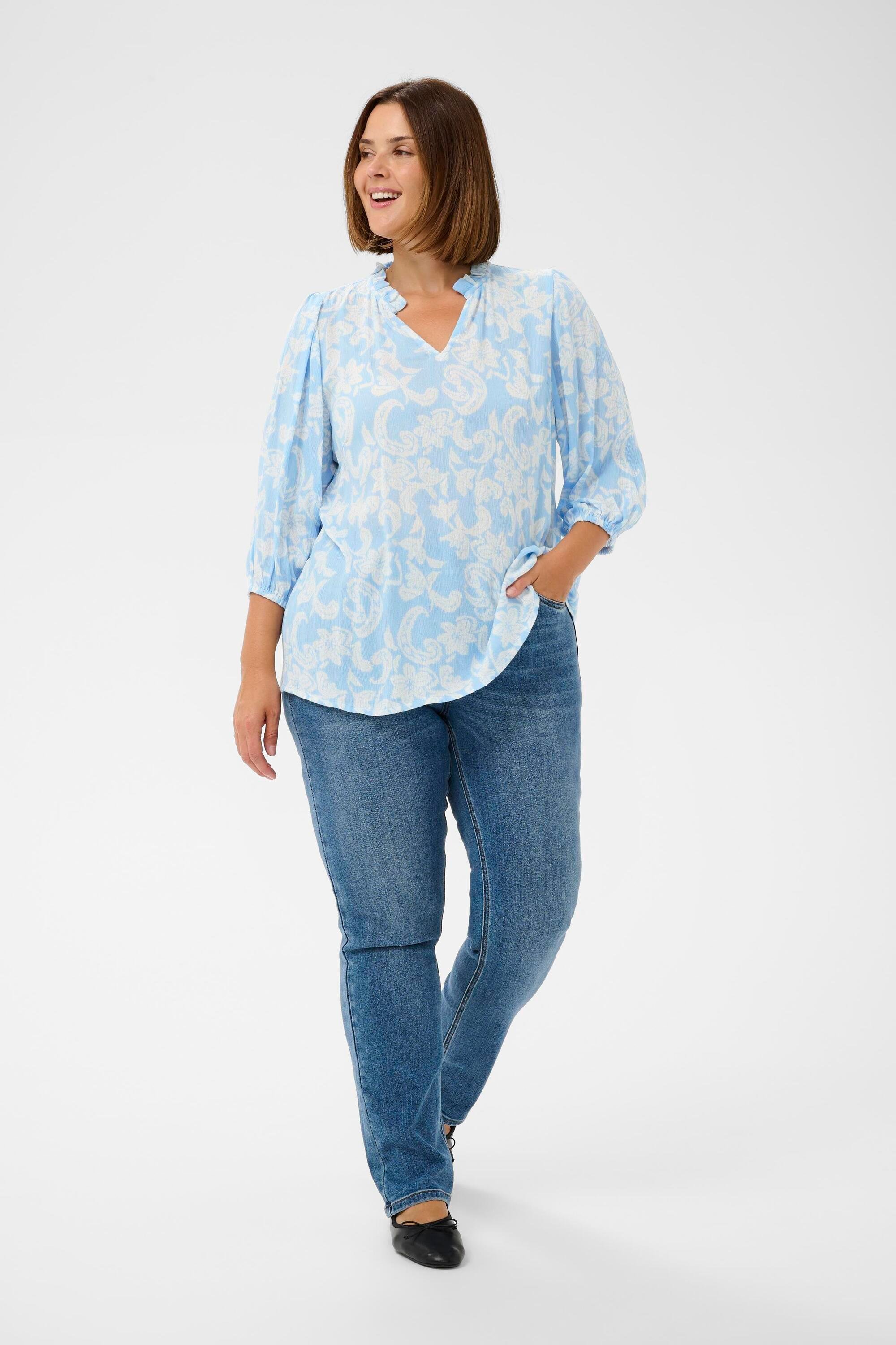 Langarm-Bluse KCmiana Langarm-Bluse Regular fit