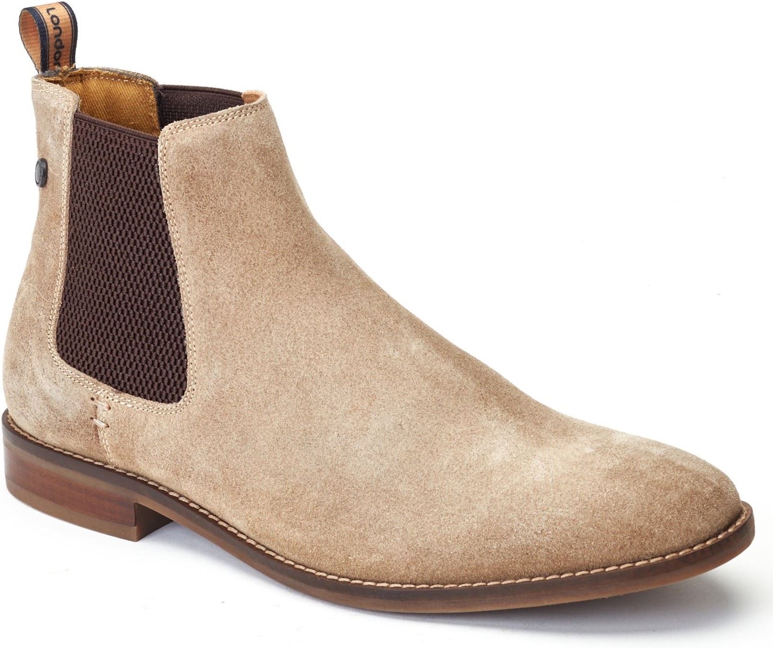 Base London Virgil Leder Herren Sandstiefel