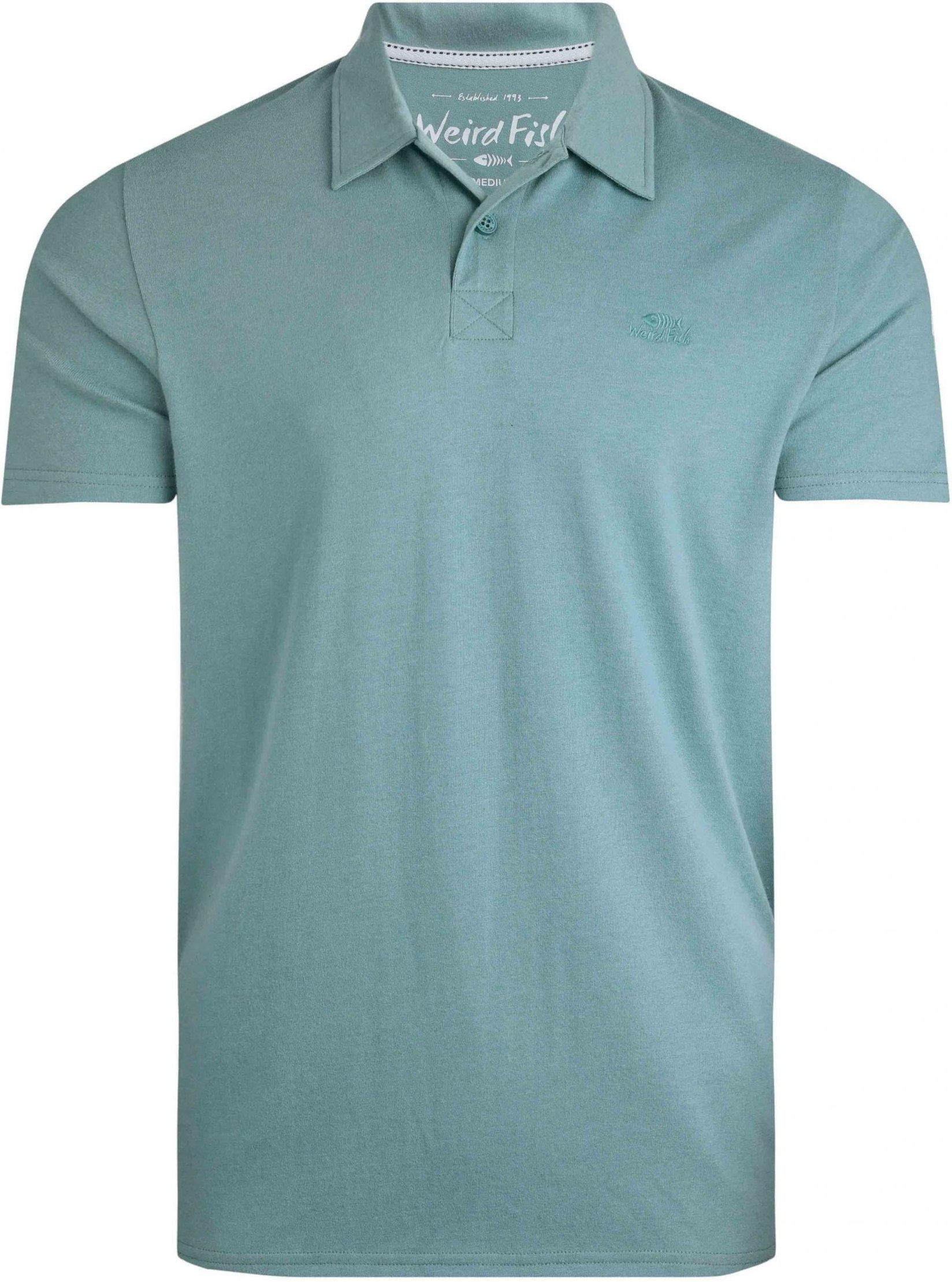 Weird Fish - "Jetstream" Poloshirt für Herren, Mit Markenzeichen, Umweltfreundlich (Mineral Blau)