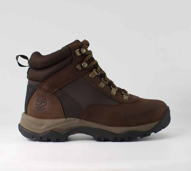 Timberland Keele Ridge Mid Hiker Brown Leder Damen Schnürstiefel A163L