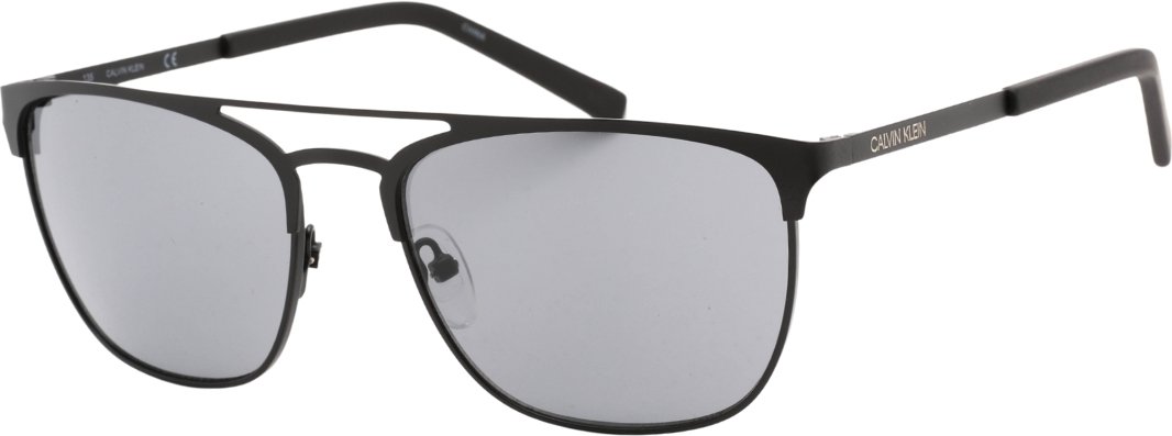 Calvin Klein CK20123S 001 Mattschwarze Sonnenbrille