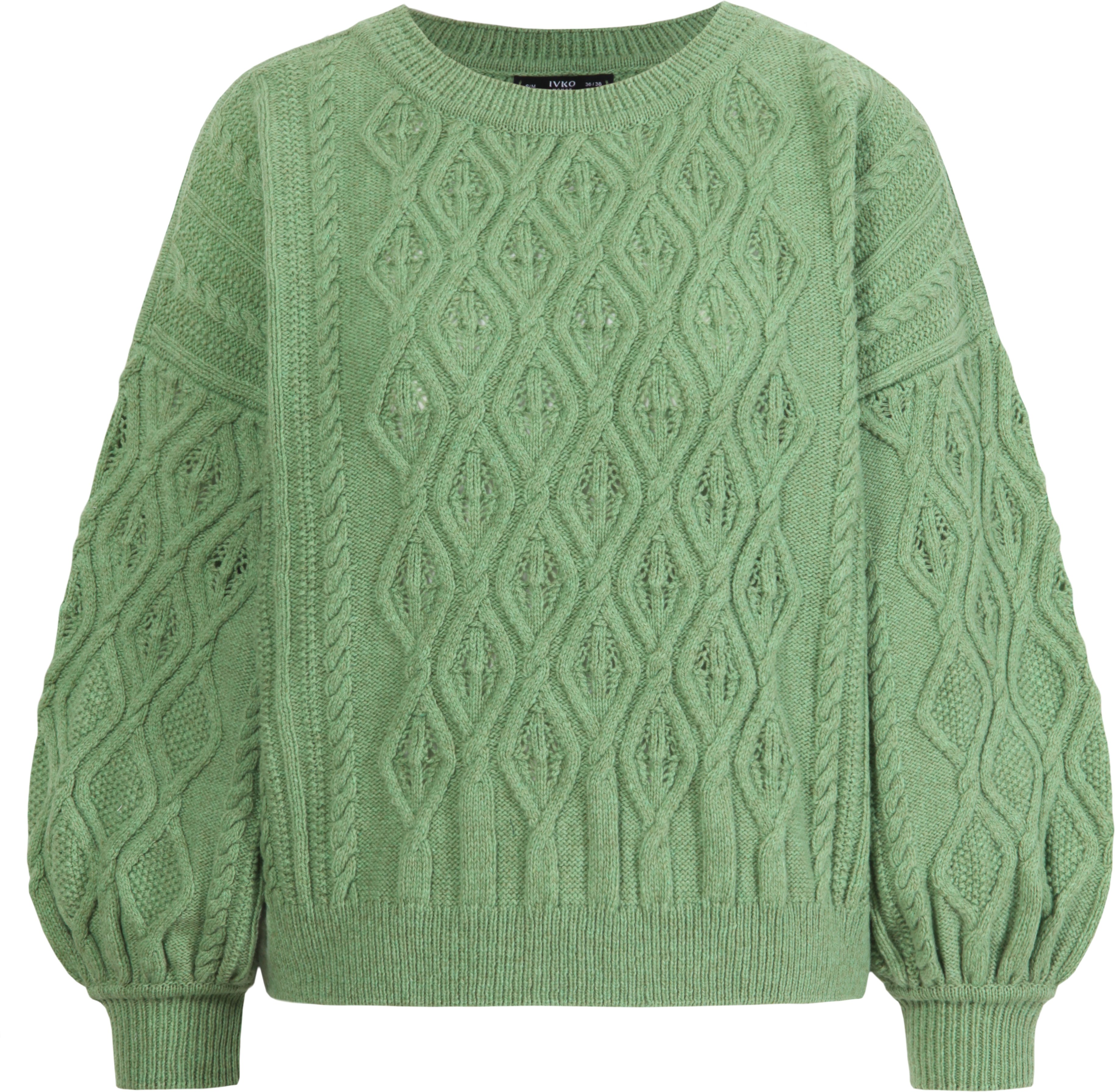 O-Hals Pullover, Strukturmuster