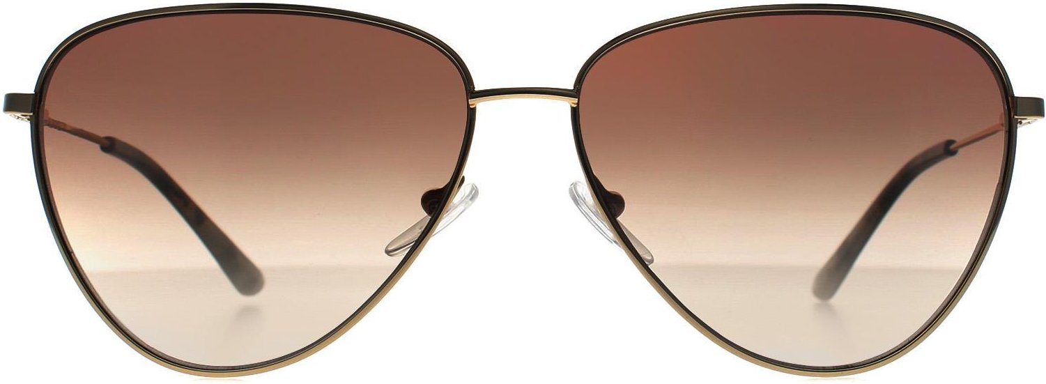Calvin Klein Aviator Damen Gold Braun Rosa Farbverlauf CK19103SG