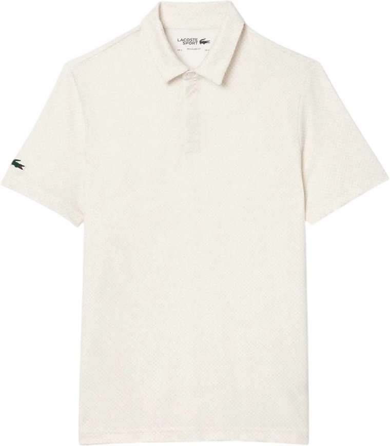 Lacoste - Poloshirt Mit UV-Schutz für Herren - Emblem (Cremefarbe)