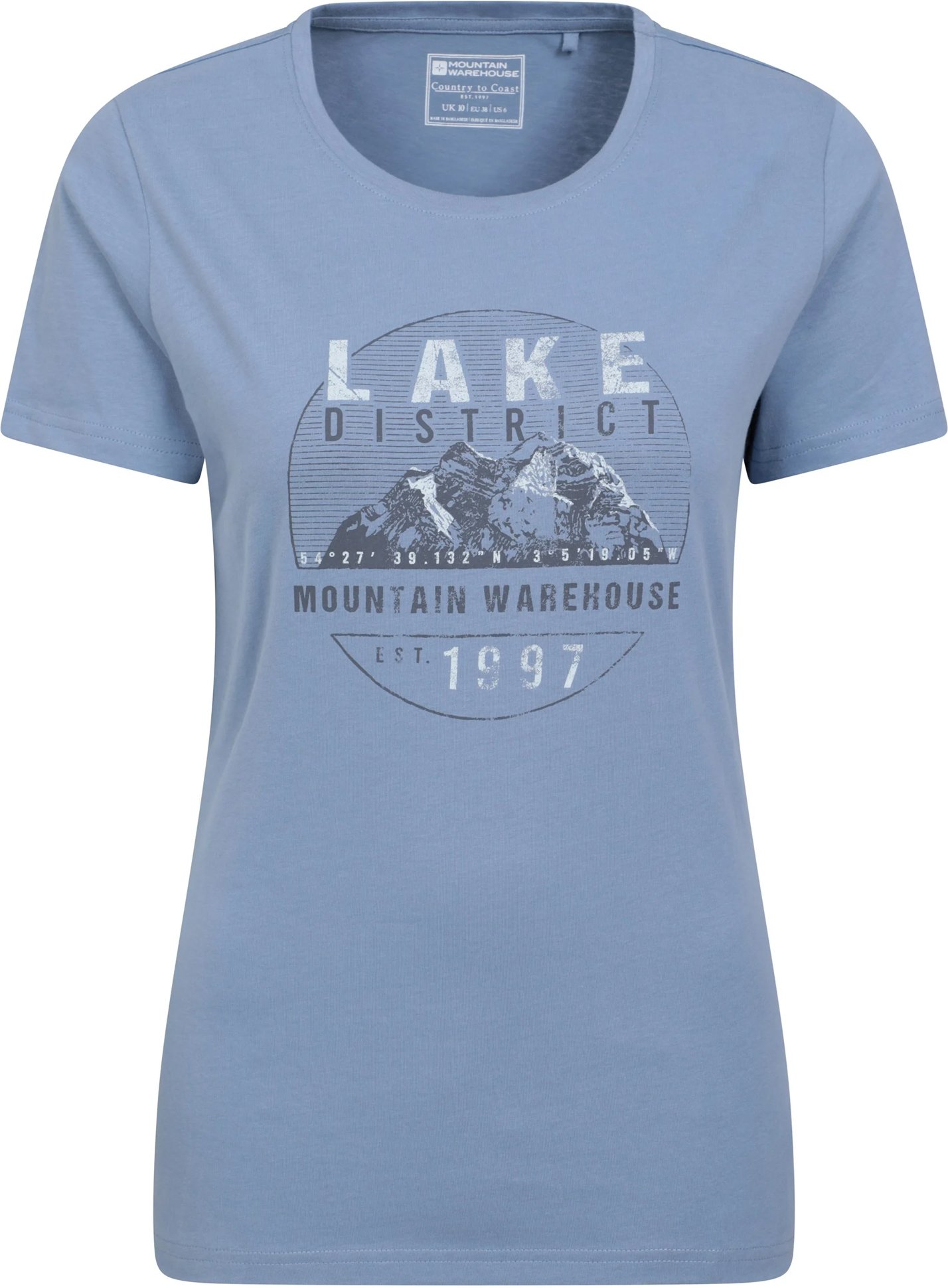 Mountain Warehouse - "Lake District" T-Shirt für Damen (Dunkelblau)