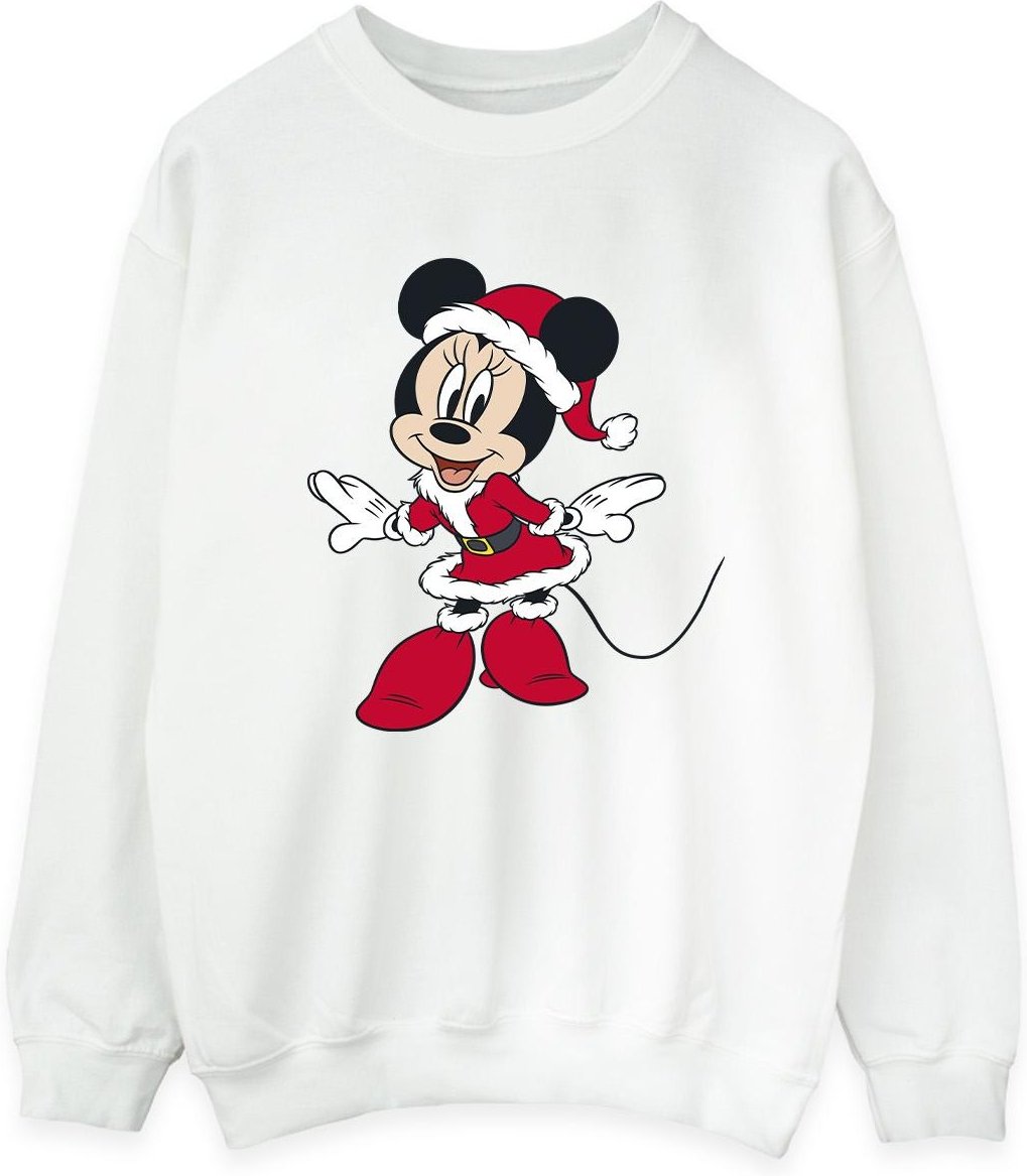 Disney - Sweatshirt für Damen - weihnachtliches Design (Weiß)