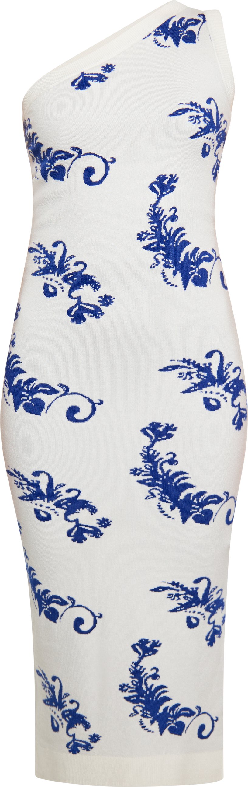 Thumbnail - Mymo Kleid Frauen Wollweiss Blau