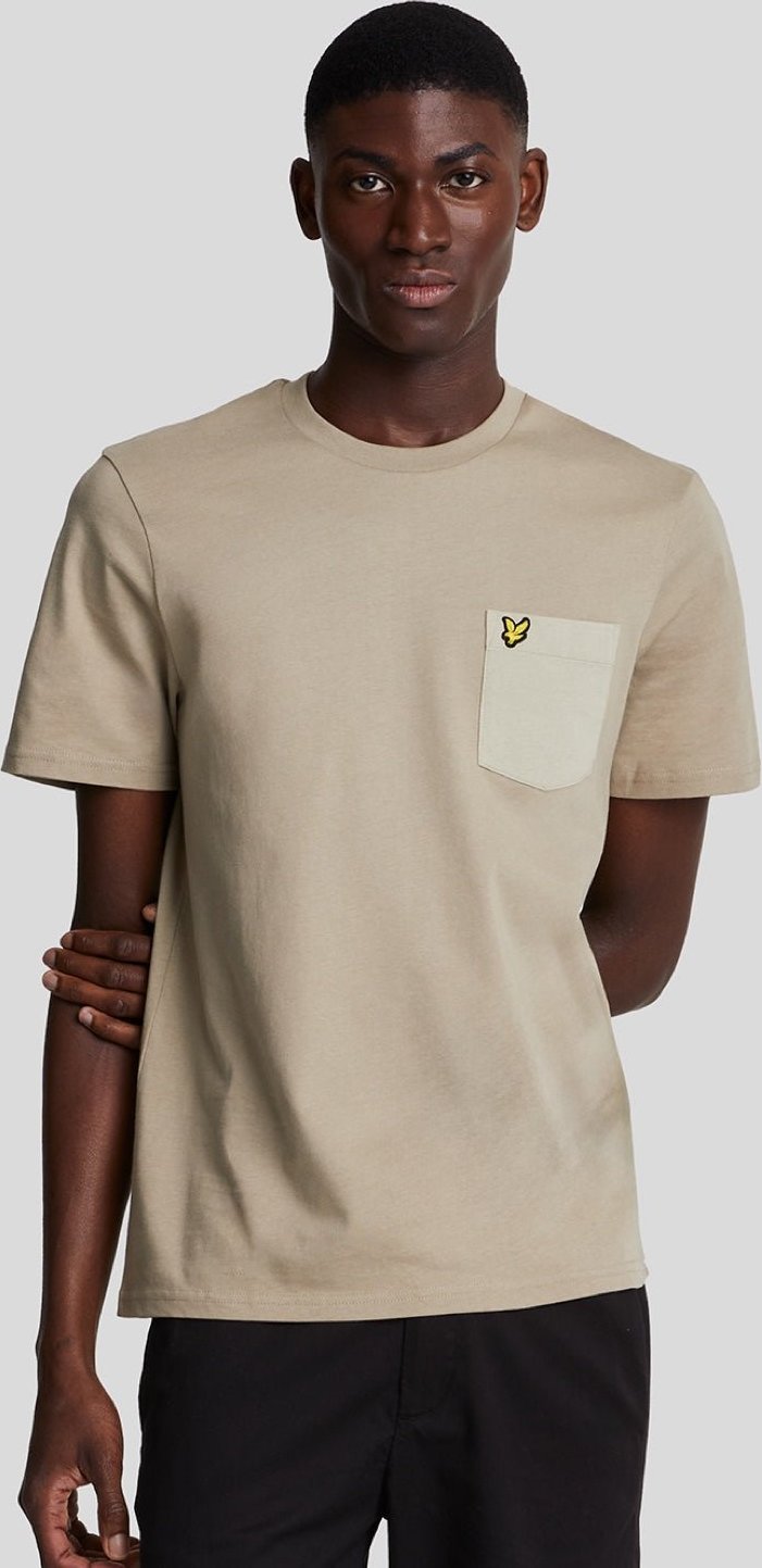 Thumbnail - Lyle & Scott � T-Shirt mit farblich abgestimmter Tasche in Gr�n