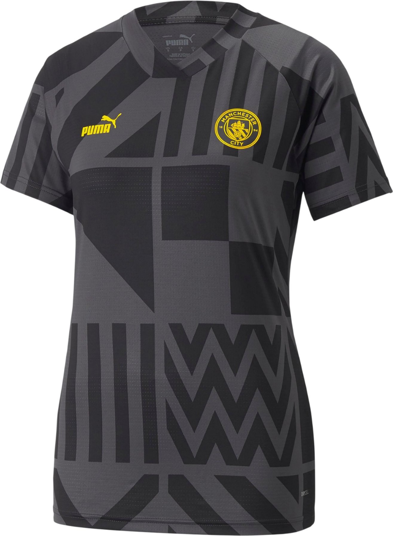 Puma - "Prematch" Trikot für Herren (Schwarz/Gelb)