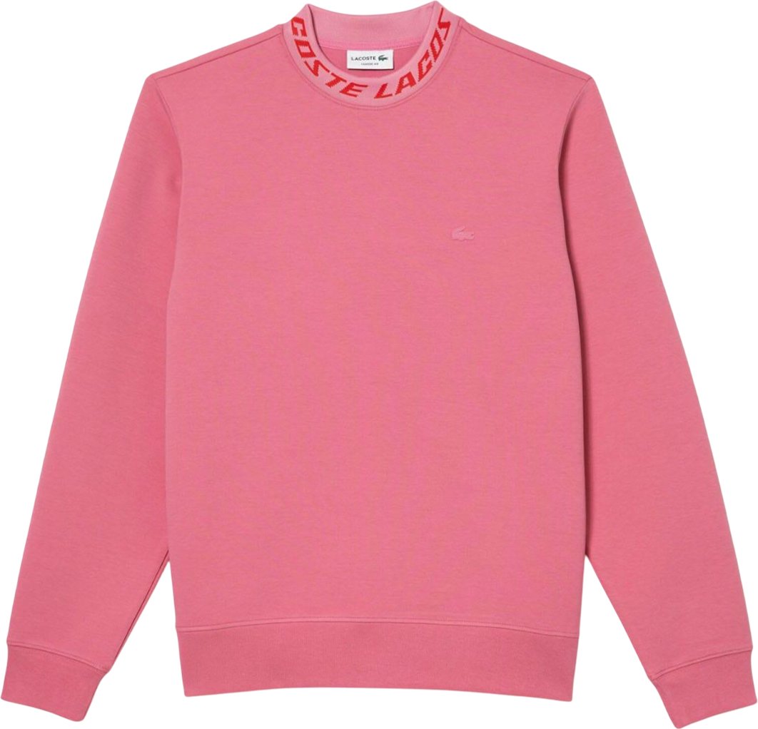 Lacoste - Sweatshirt Logo für Herren (Pink)