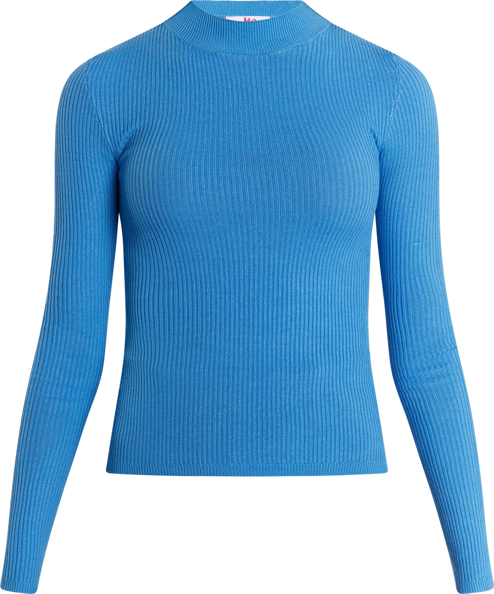 Mymo Strickpullover Damen Himmelblau