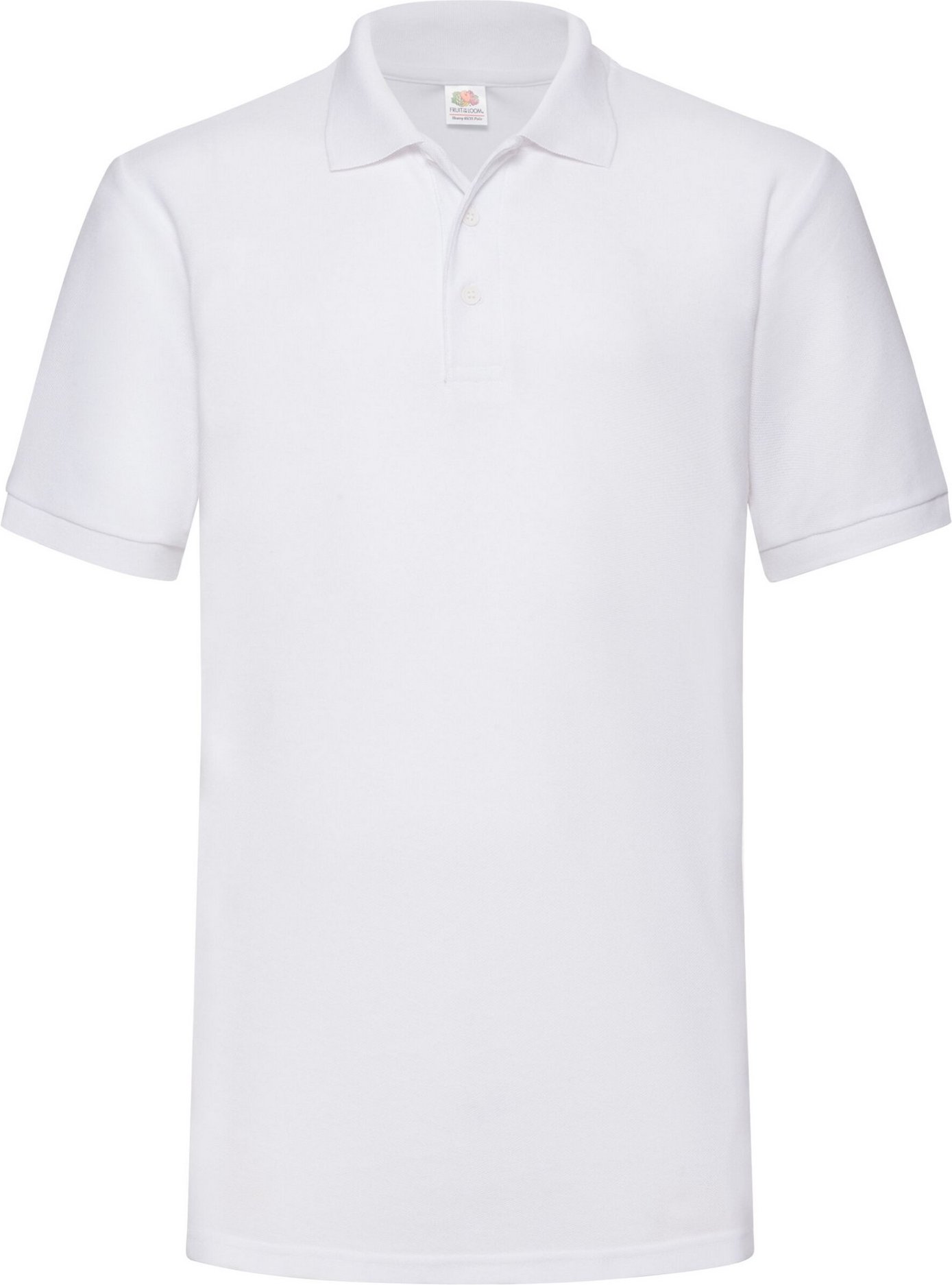 Fruit of the Loom - Poloshirt für Herren (Weiß)