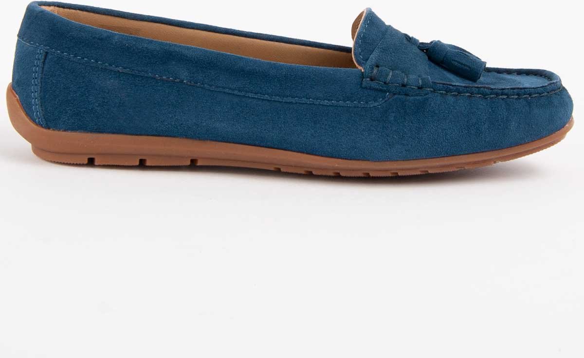 Purapiel Mokassin Meilis4 Blau