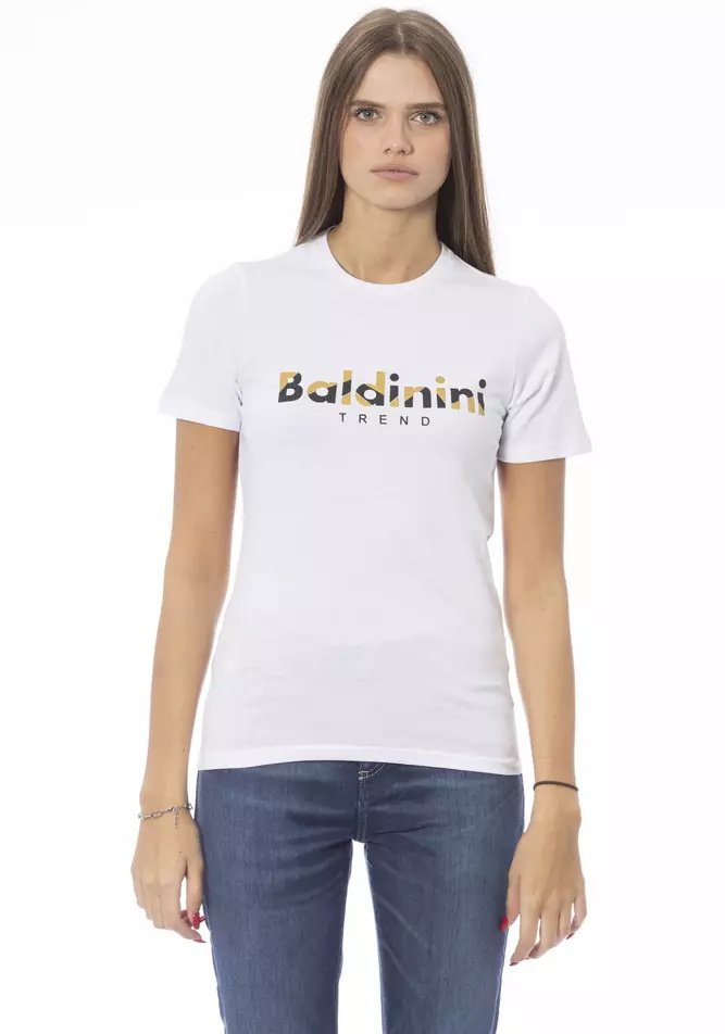 Kurzarm-Logo-T-Shirt