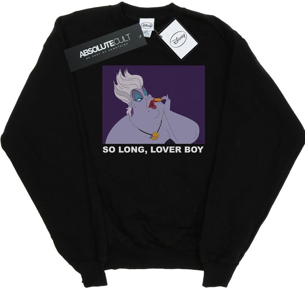 Disney - "The Little Mermaid Ursula Lover Boy" Sweatshirt für Herren (Schwarz)