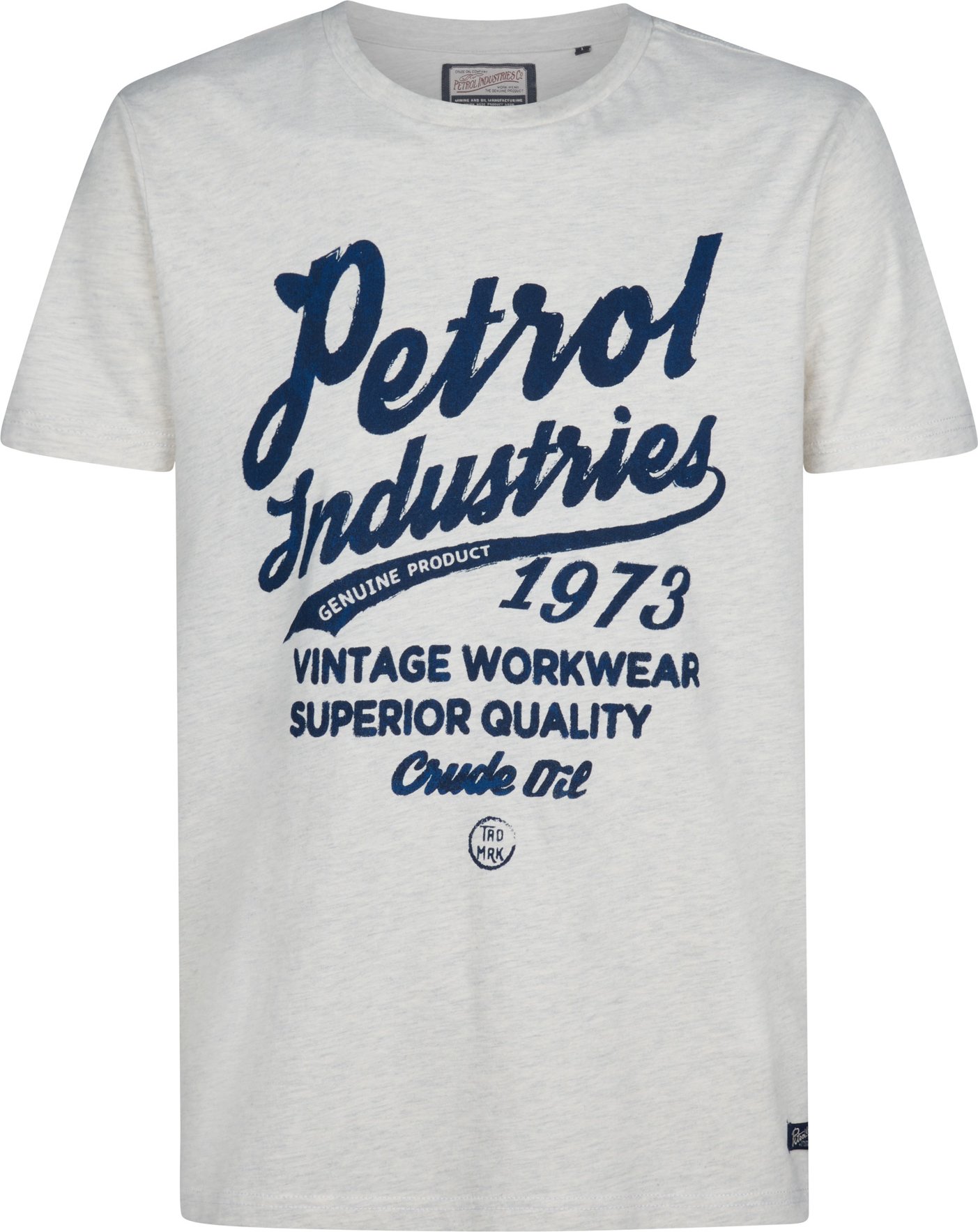 Petrol Industries - T-Shirt mit Aufdruck Workwear Herren - Weiß