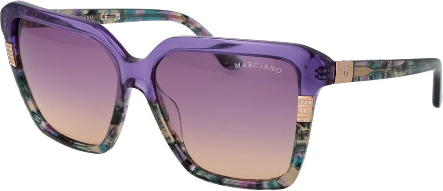 Lila Acetat Sonnenbrille