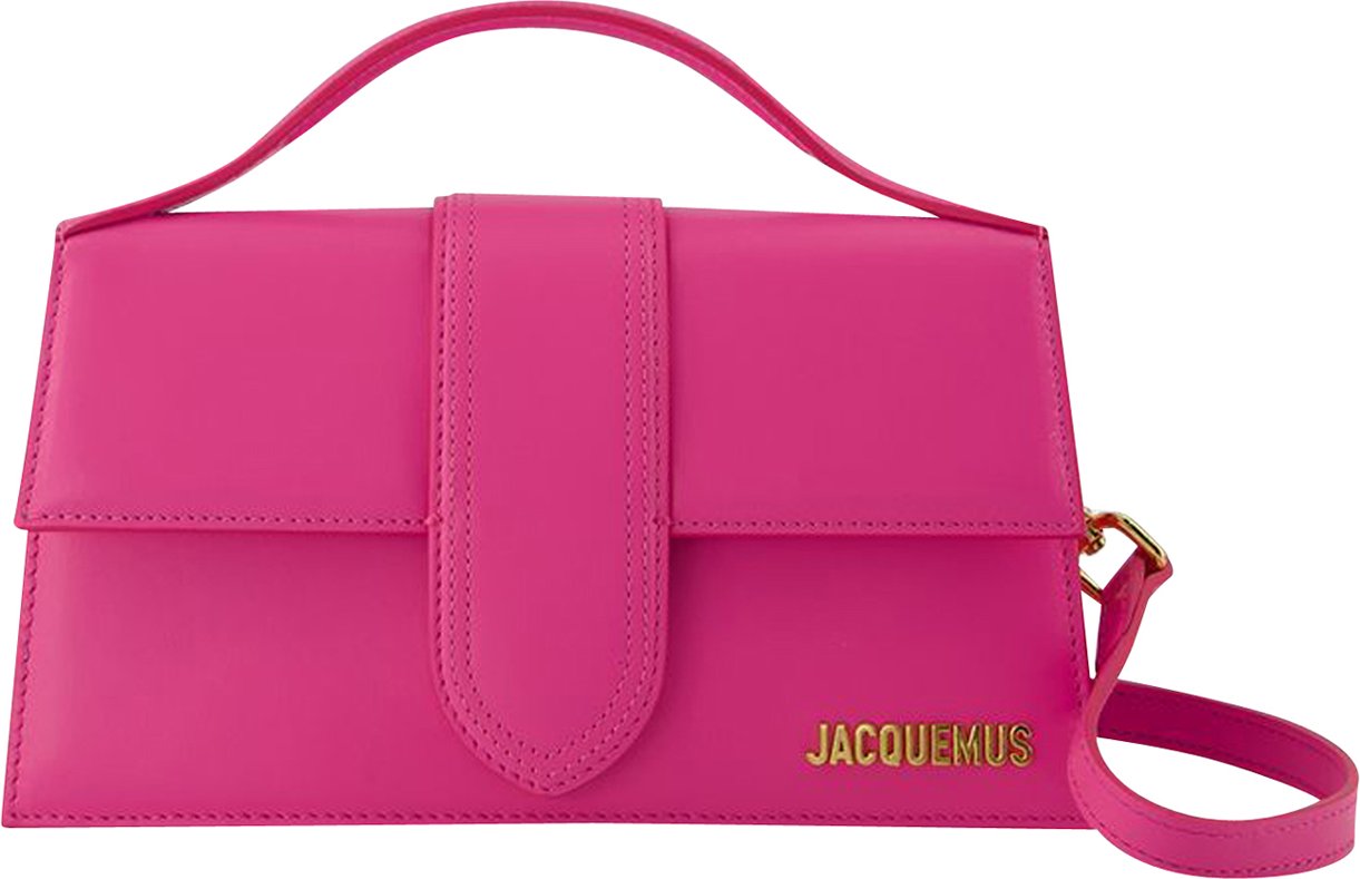 Le Grand Bambino Tasche - Jacquemus - Leder - Neon Pink