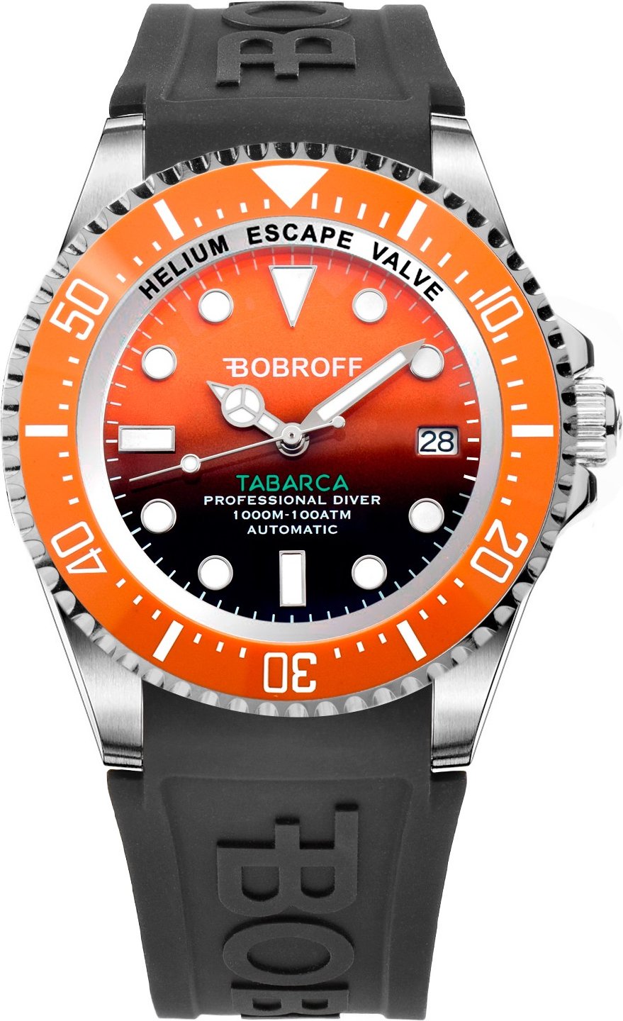 Herrenuhr Bobroff BF0004bn-BFSTN (Ø 42 mm)